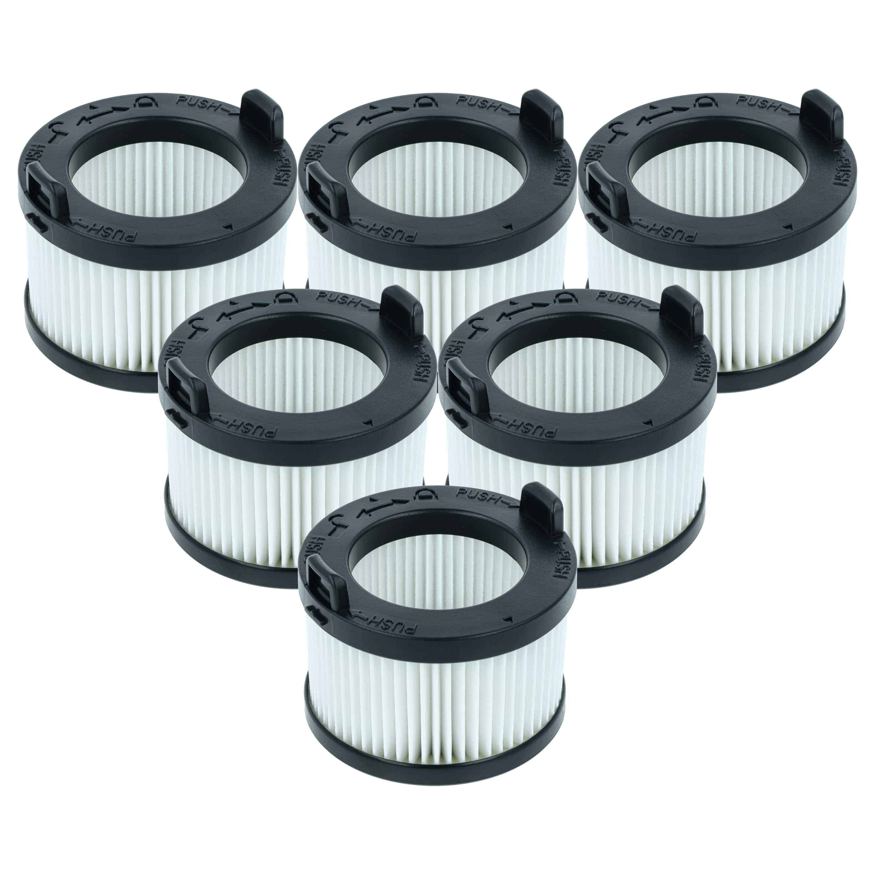 6x main filter suitable for Levoit, Redkey IQ 40 Vacuum Cleaner