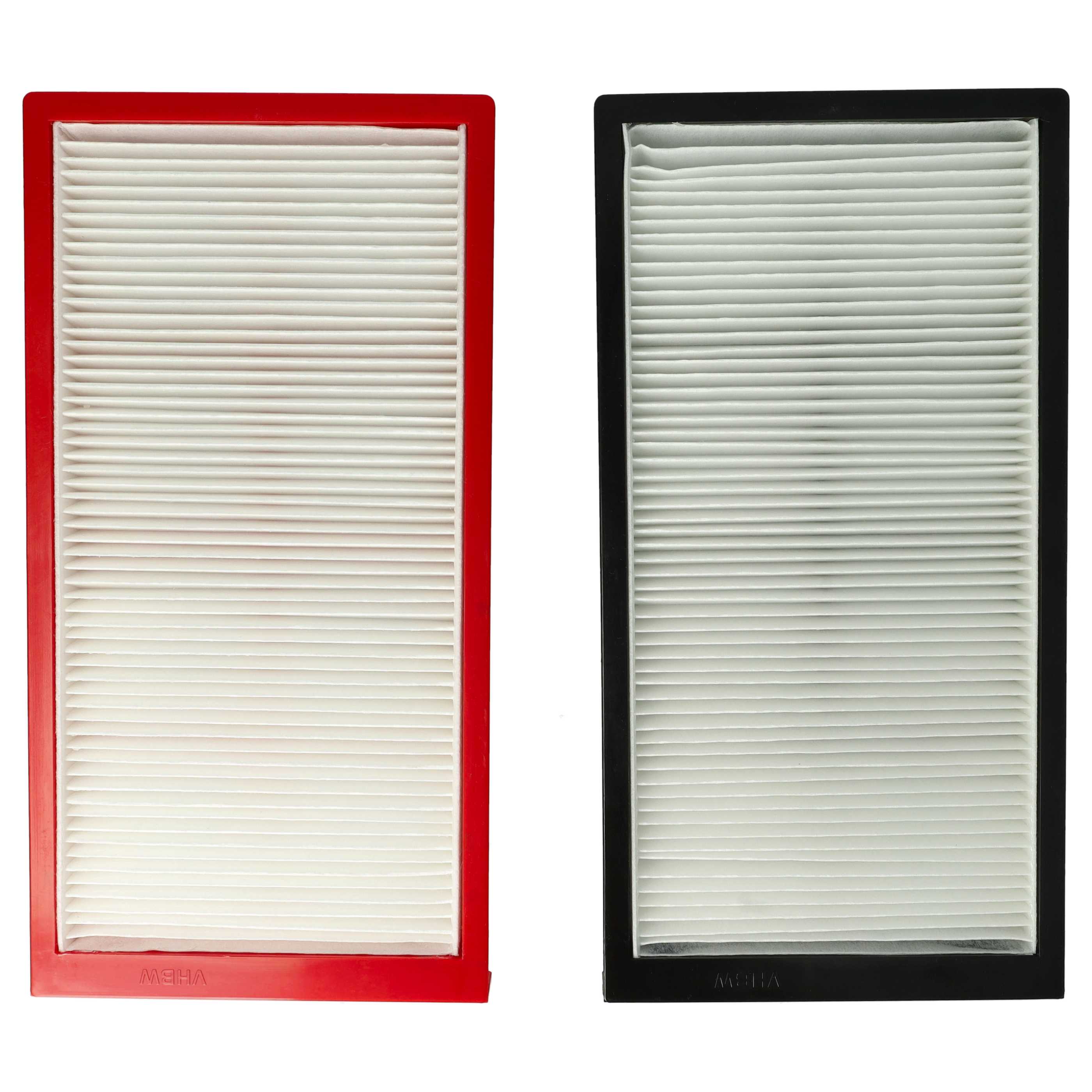 4-tlgs. Filterset als Ersatz für Wernig EFS G 90-200 GF für Zehnder Lüfter u.a. - 29 x 15 x 5 cm
