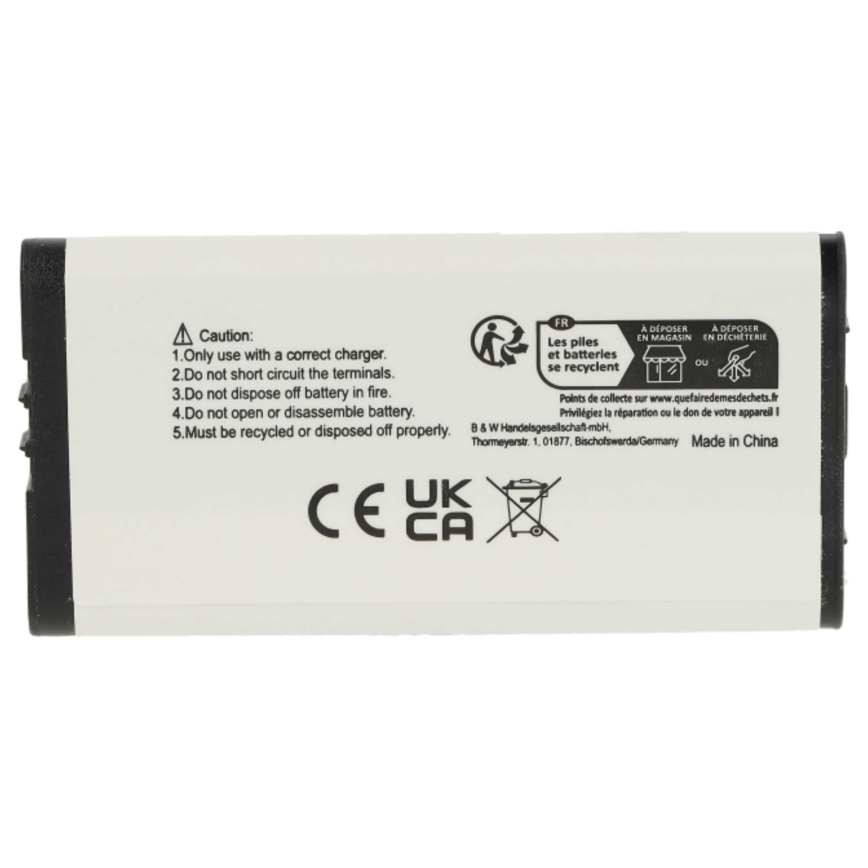 Games Console 2x Battery replaces Nintendo TWL-001, C/TWL-A-BP, TWL-003, BOAMK01 - 840 mAh 3.7 V Li-Ion