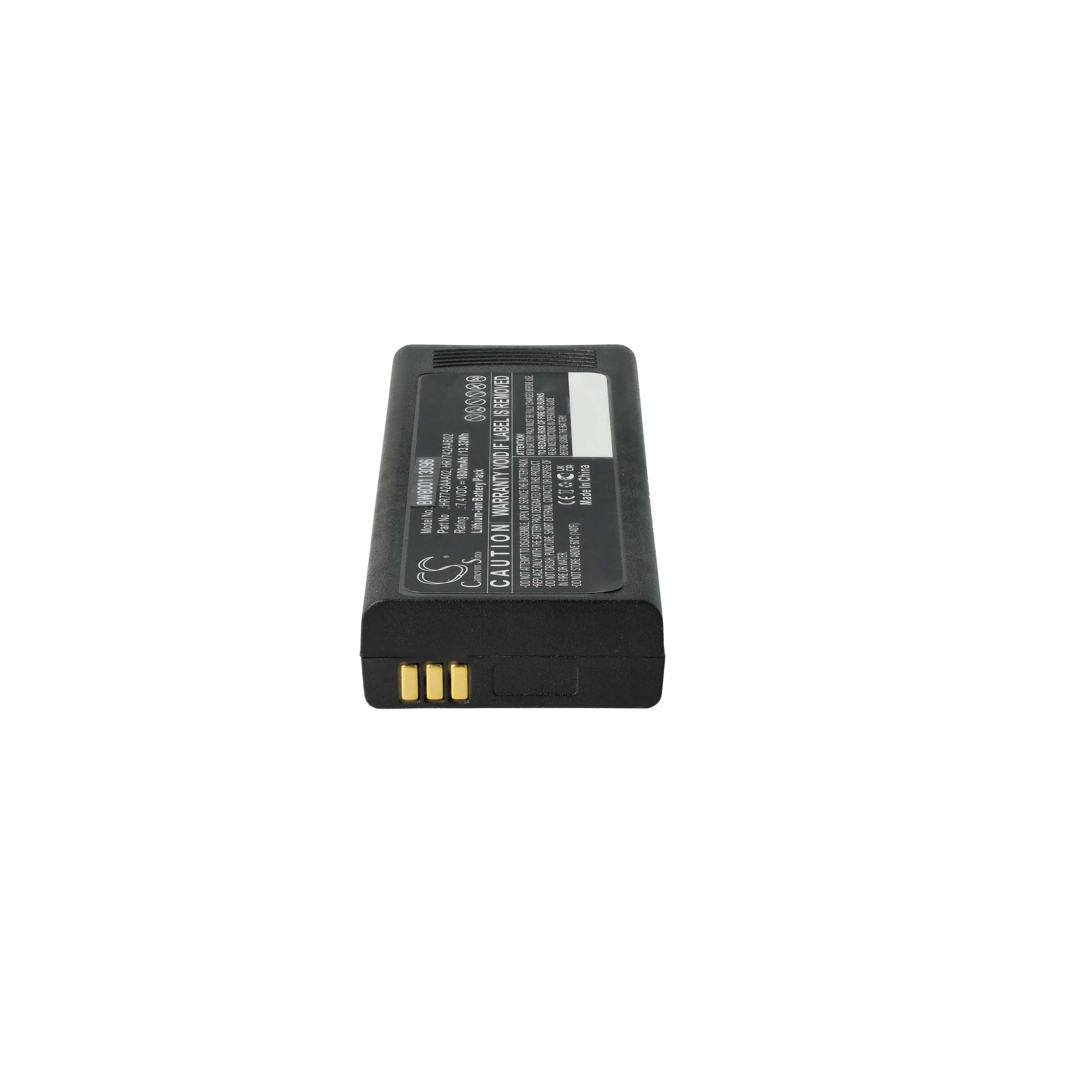 Radio 2x Battery replaces EADS HR7742AAA02, HR7742AAB02 - 1800 mAh 7.4 V Li-Ion