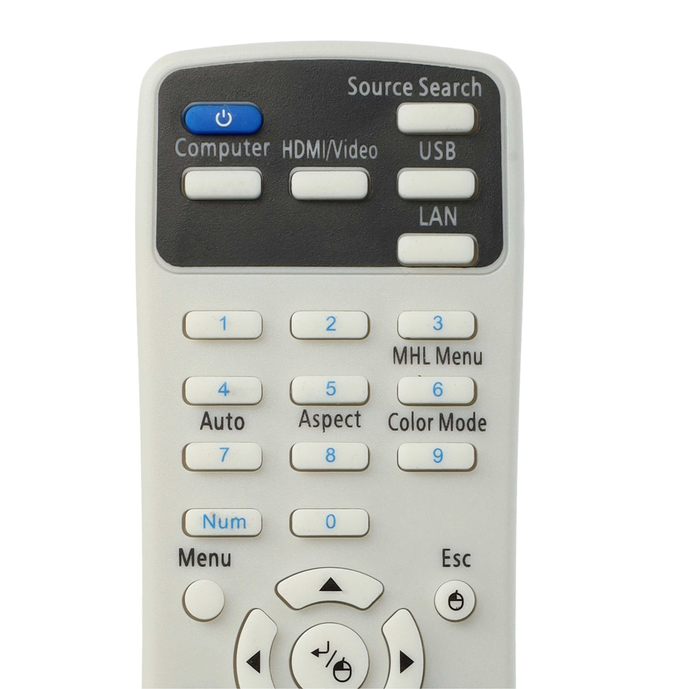 Remote Control replaces Epson 164880600, 156606 for Epson Projector