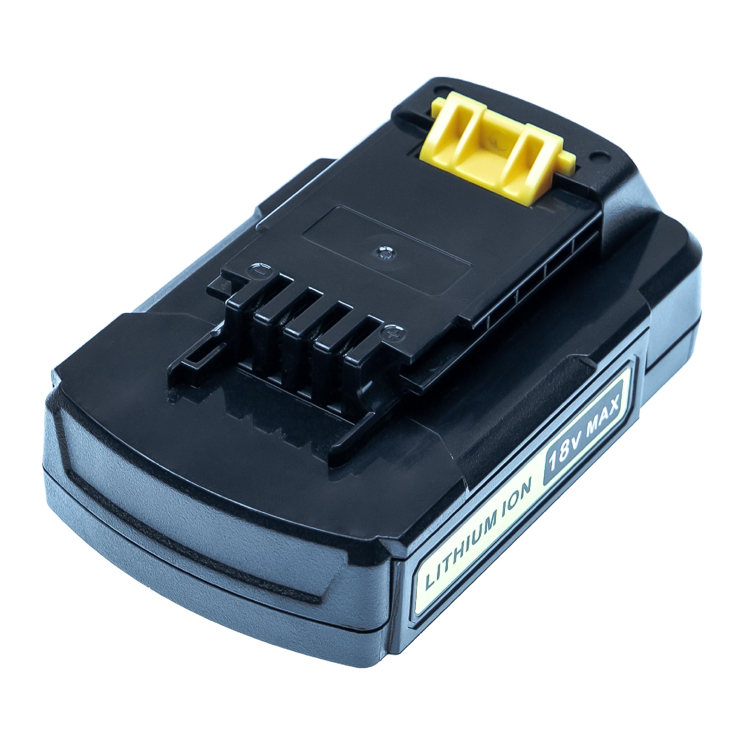Battery replaces Stanley FMC687L Electric Power Tool - 2000 mAh, 18 V, Li-Ion