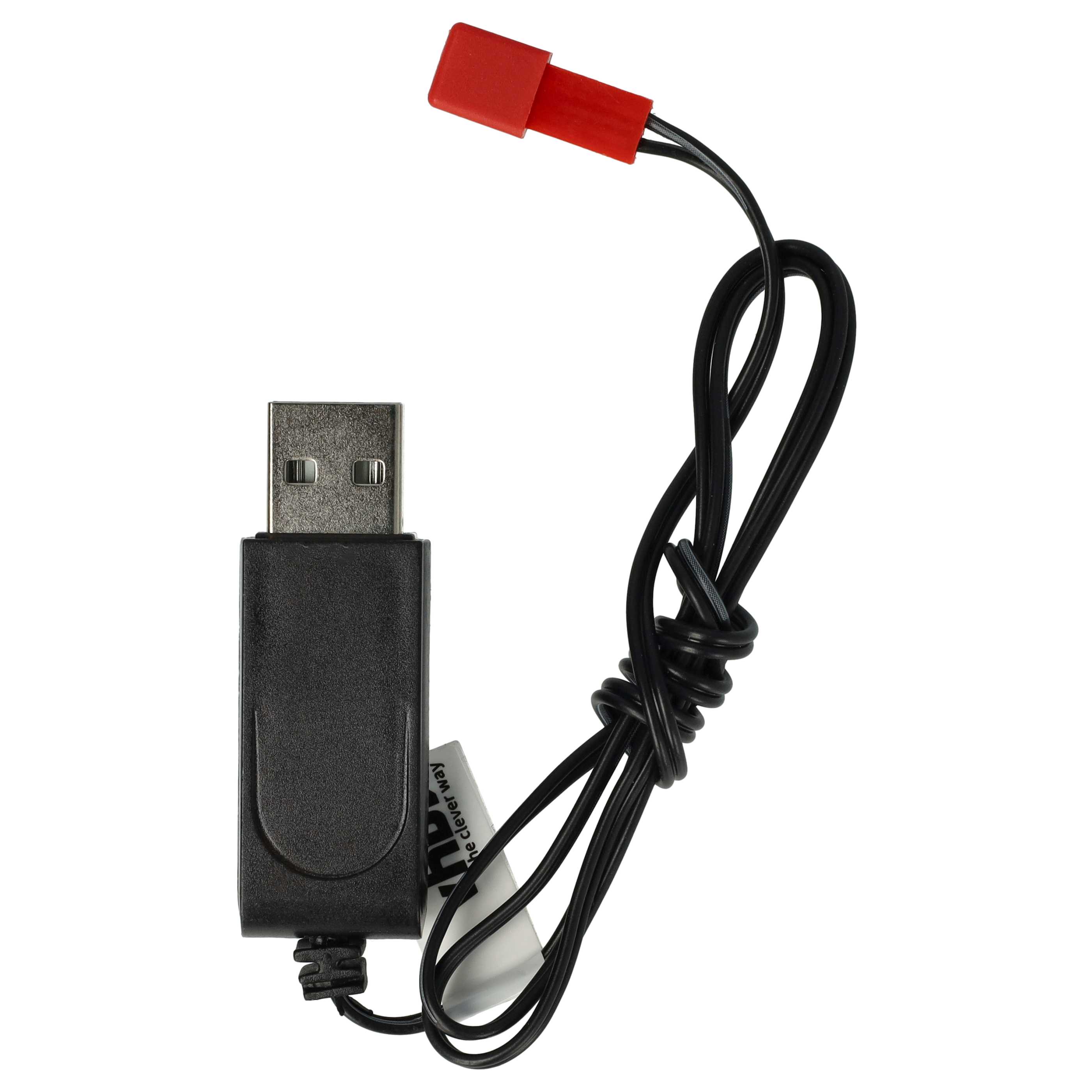 USB Charging Cable suitable for RC Batteries with JST Connector, RC Model Making Battery Packs - 60 cm 4.8 V