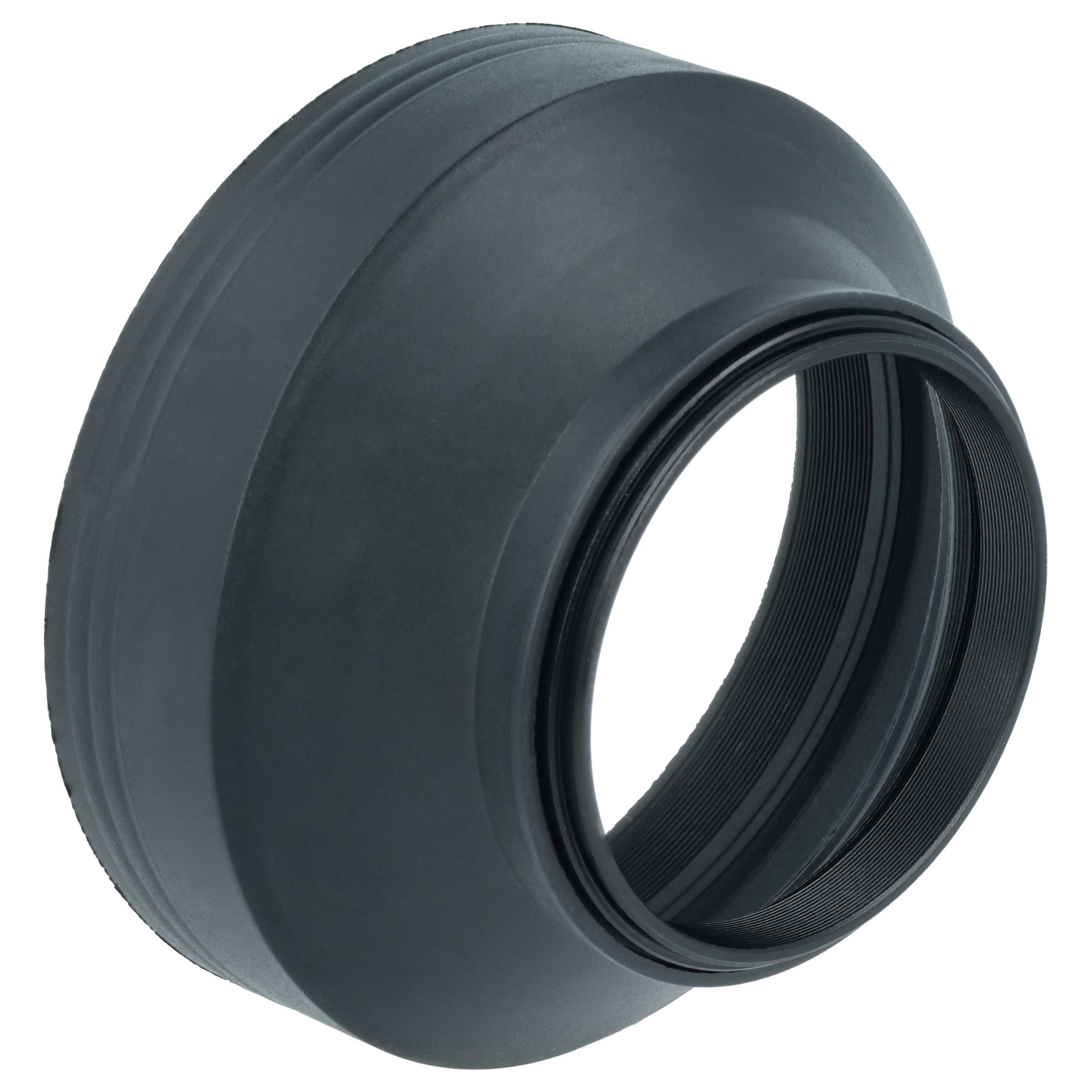 Lens Hood suitable for Lens with 58 mm Diameter, rubber, black