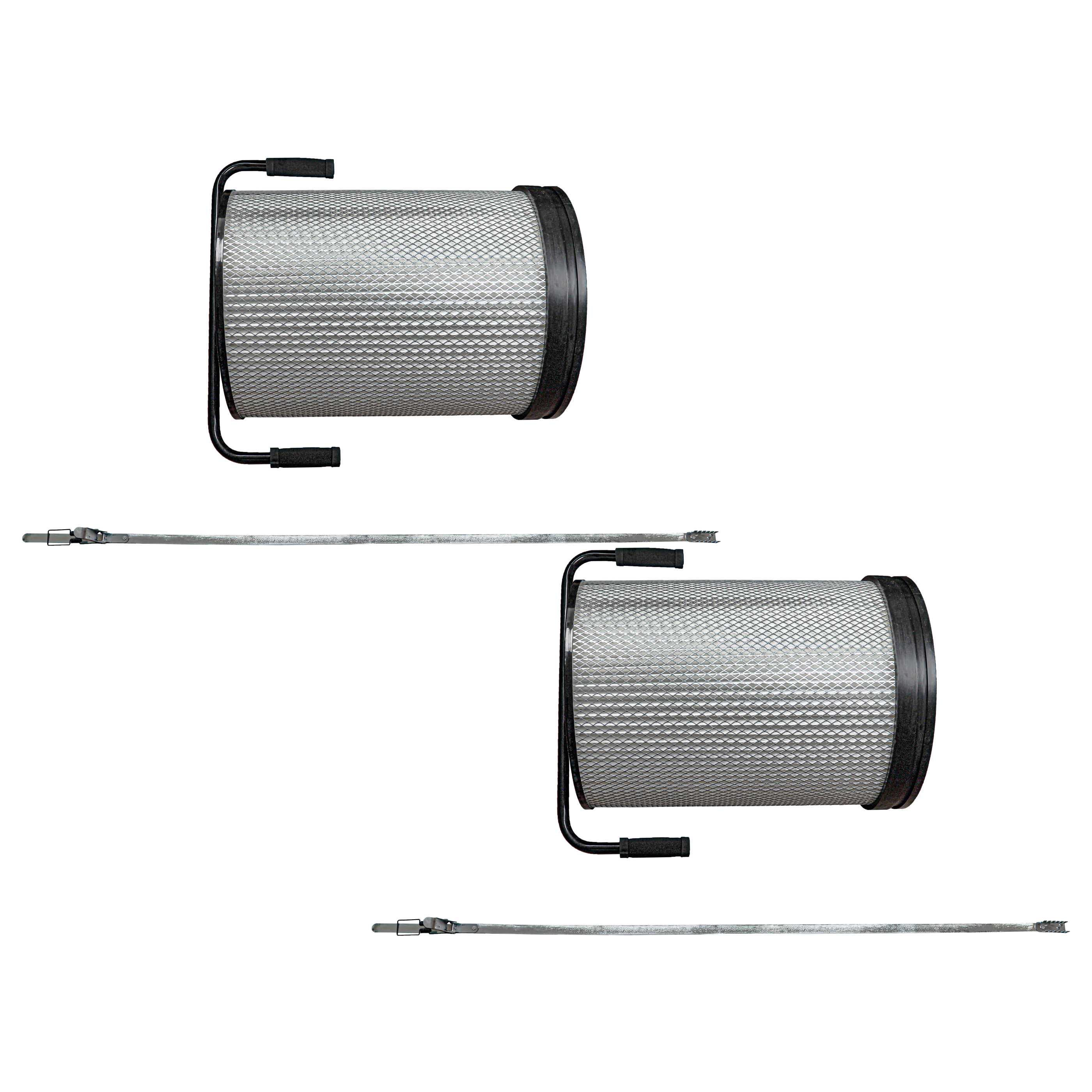 2x Filter as Replacement for Bernardo, Holzmann Filter FP1, 10003902 for Bernardo Suction Unit etc.