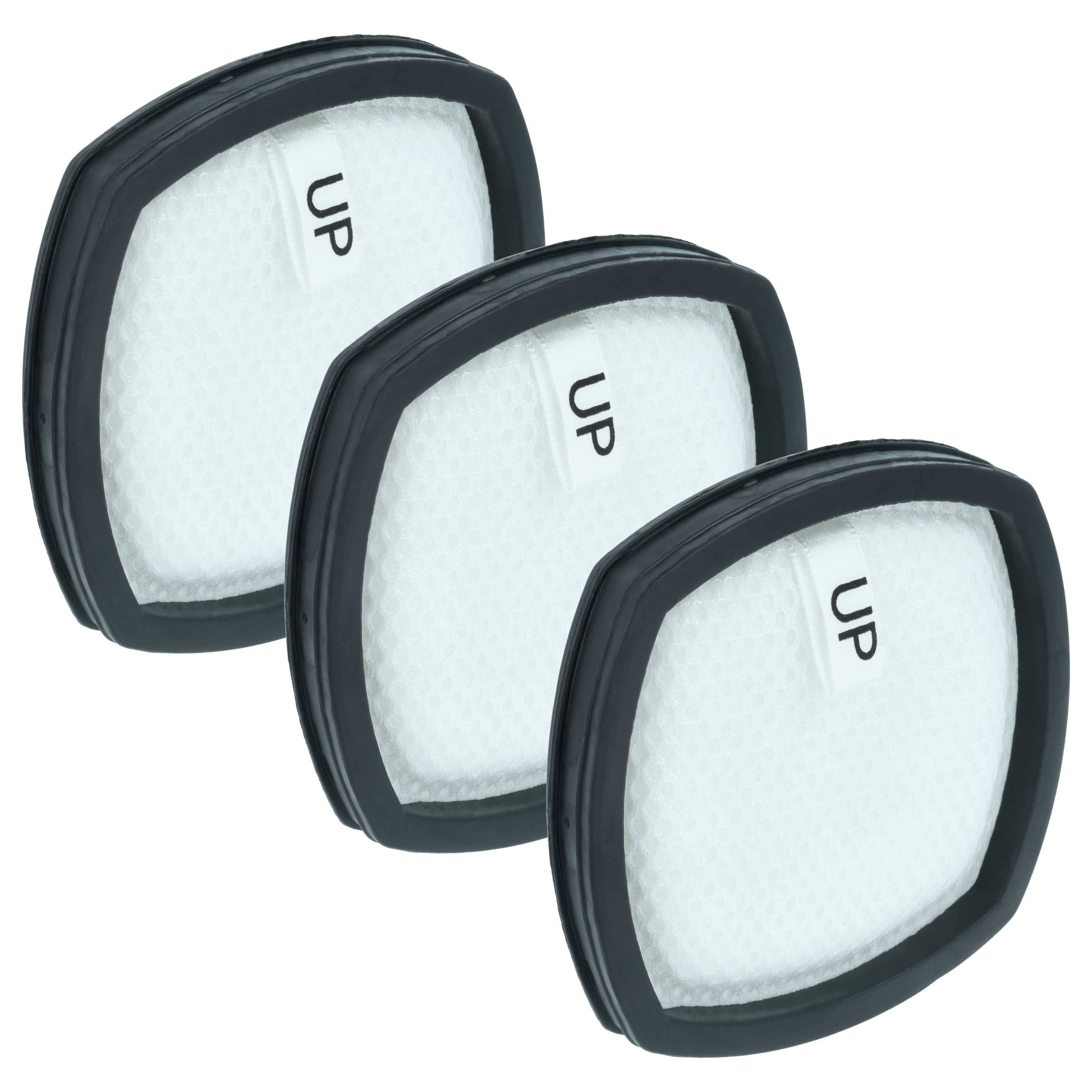 3x Filter replaces Leifheit 89161 for Leifheit Vacuum Cleaner, filter class H10