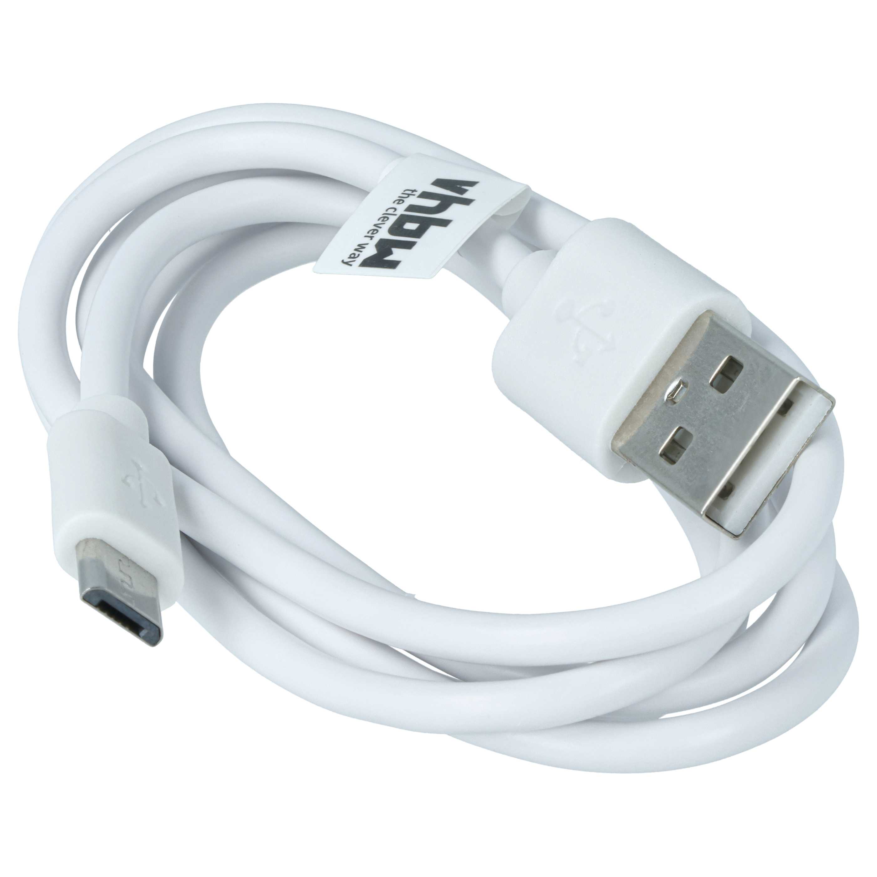 Cavo micro-USB USB tipo A a Micro-USB sostituisce Sony VMC-MD4 per diversidispositivi - bianco, 1 m