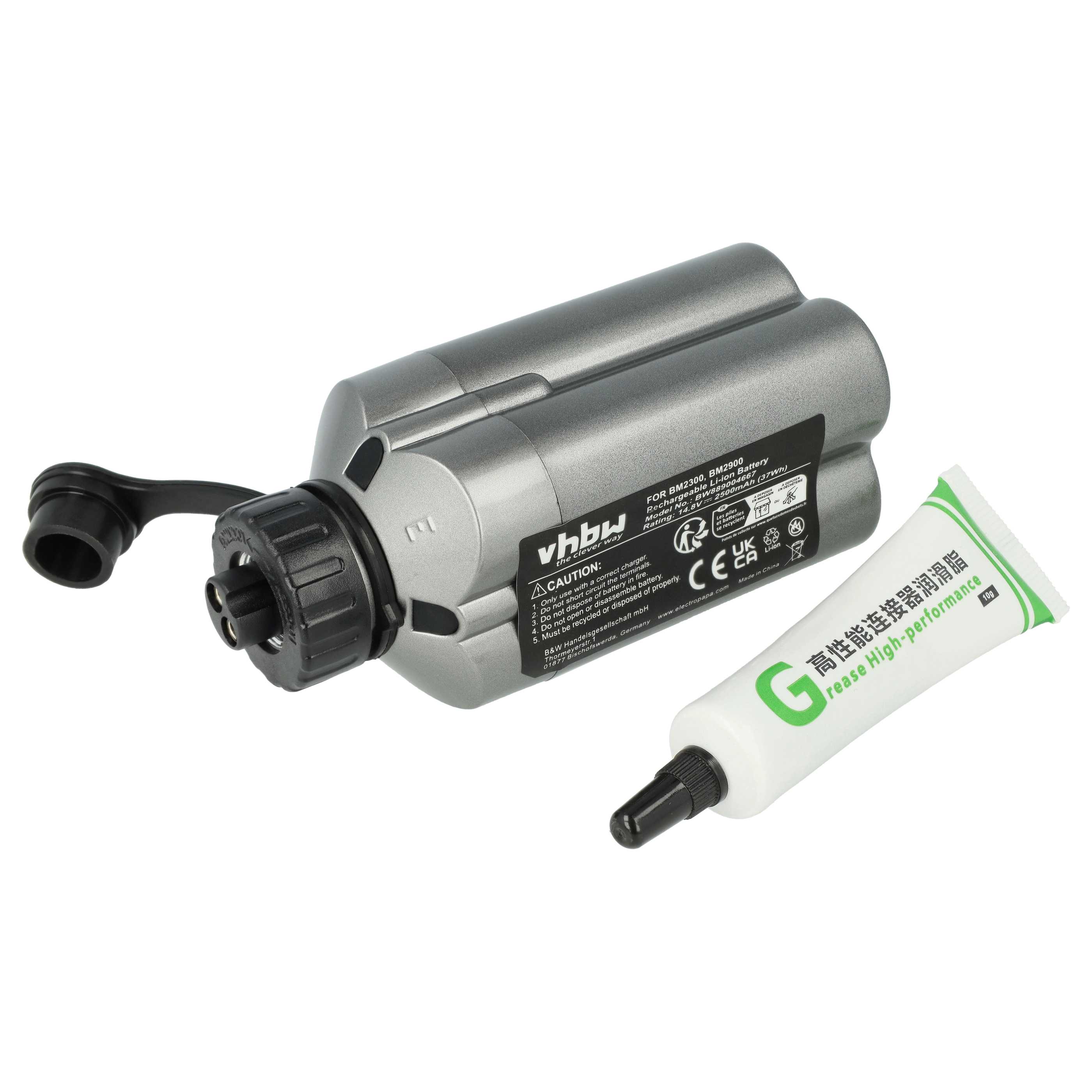 Angelrolle-Akku als Ersatz für Daiwa BM2500, BM2300, BM2900, BM2600 für Daiwa - 2500mAh 14,8V Li-Ion