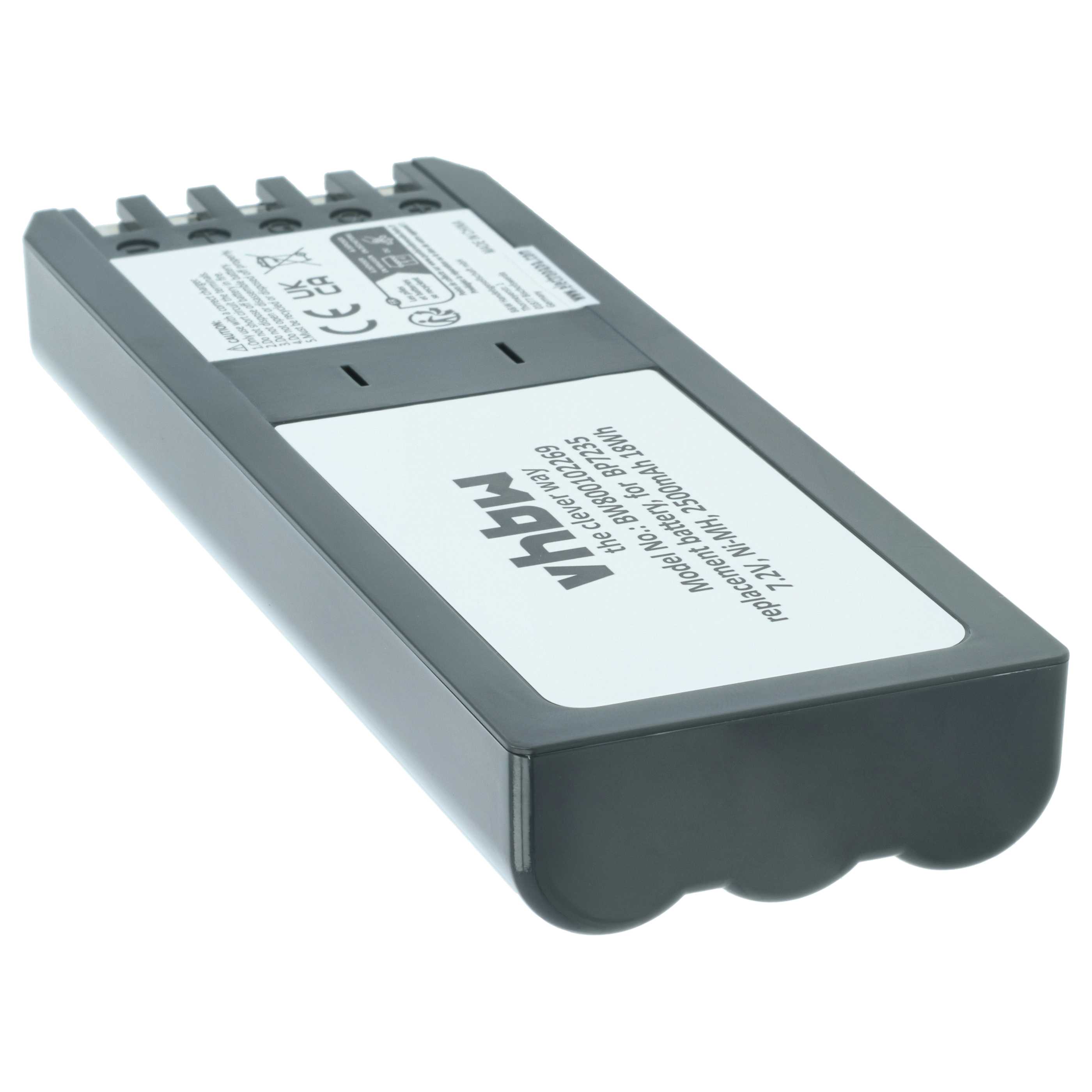 Messtechnik-Akku als Ersatz für Fluke BP7235, 668225, 116-066 für Fluke - 2500mAh 7,2V NiMH