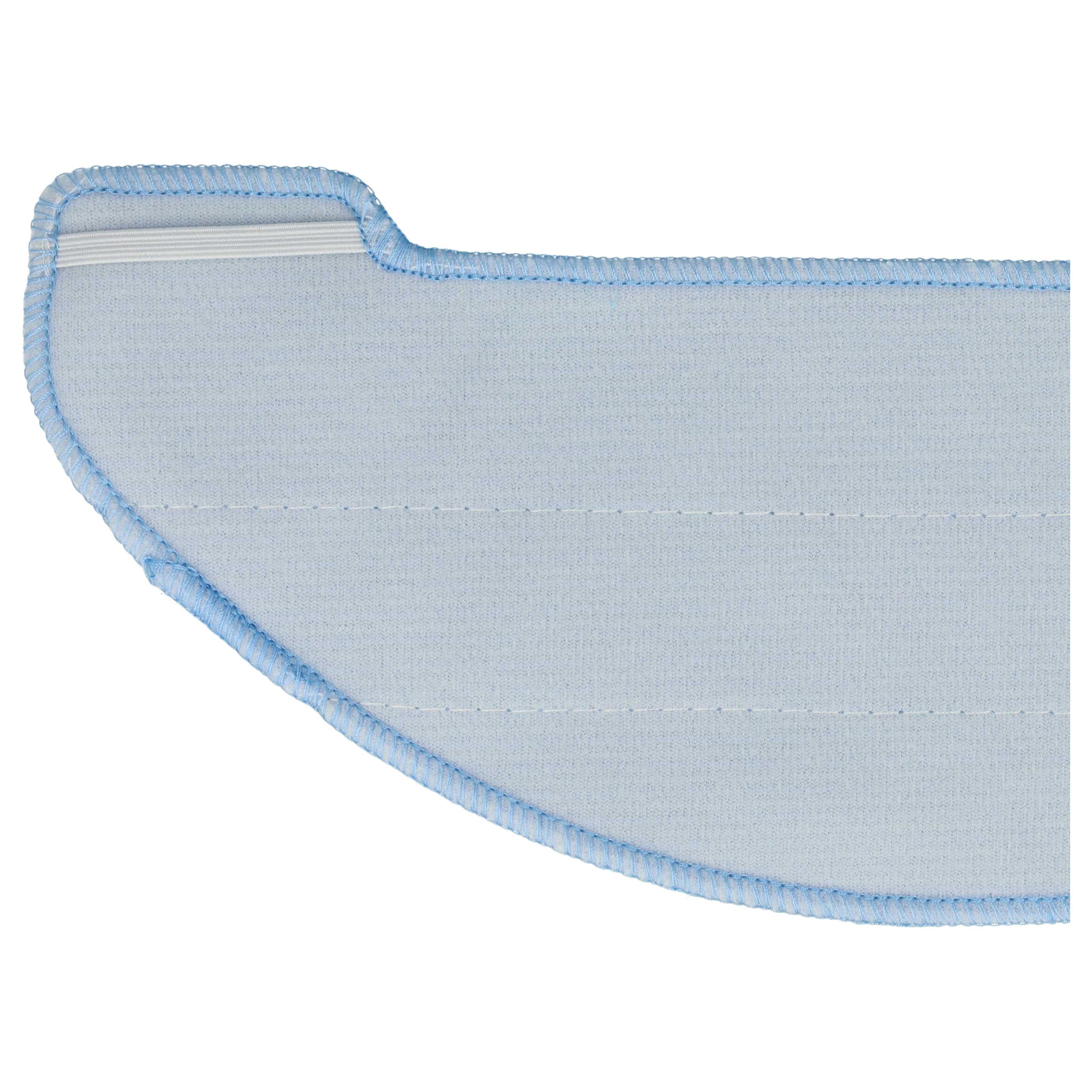 Cleaning Cloth Set (8 Part) suitable for Bagotte BG700 Robot Vacuum - microfibre