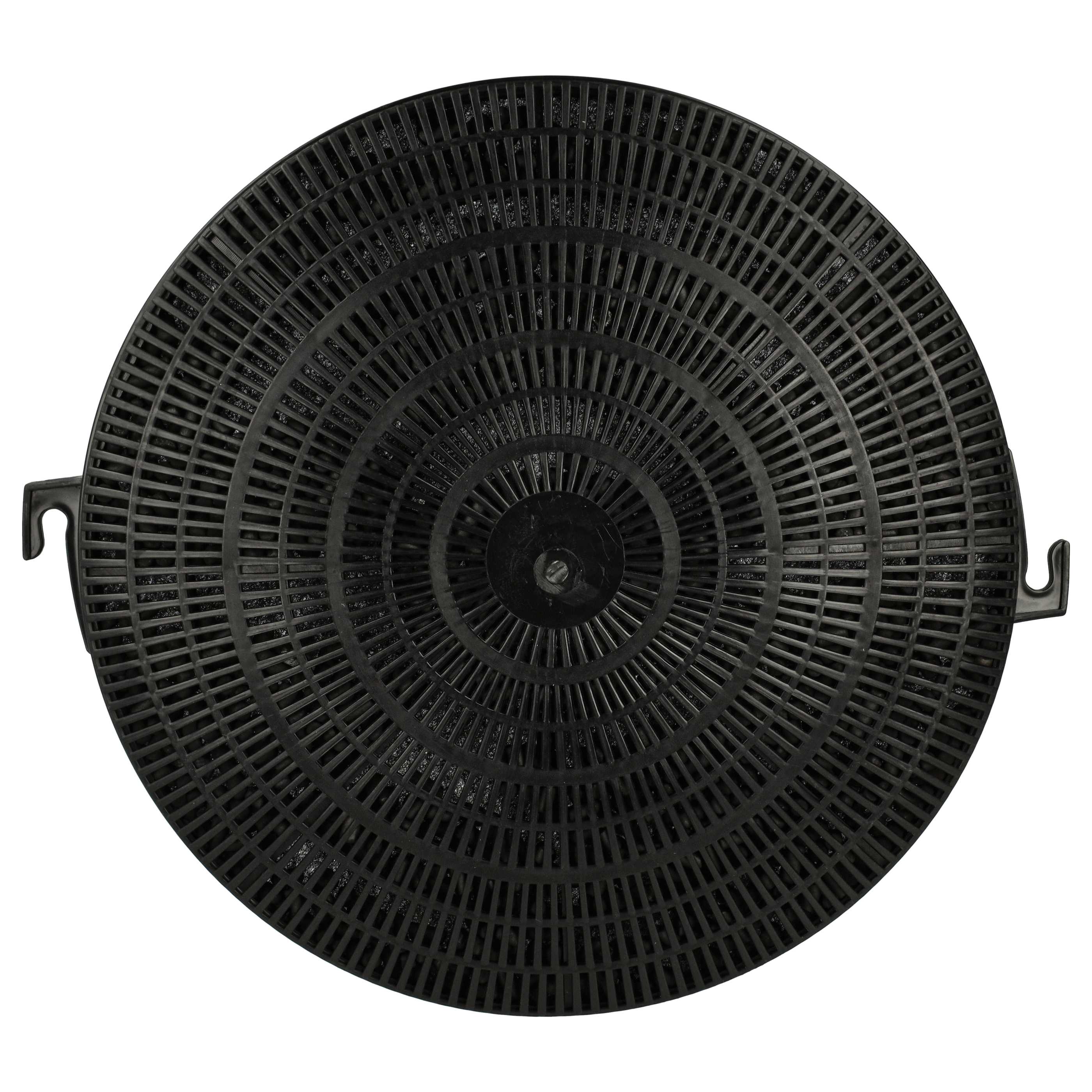 2x Filtres à charbon actif remplace 484000008635, 480181700942, 481281728929, B211, CHF211 pour hotte Zanussi