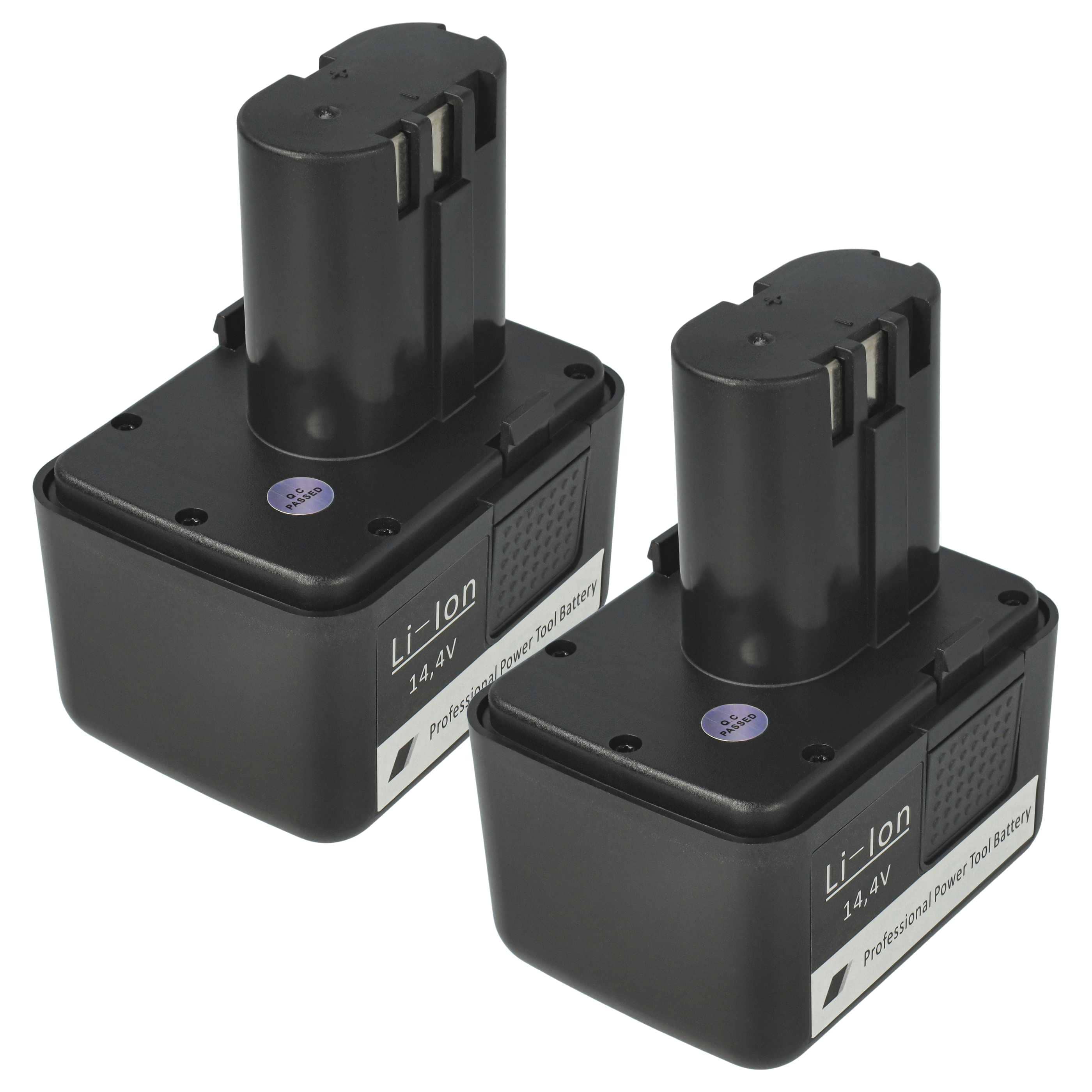 2x Battery suitable for Gesipa Accubird, Firebird, Powerbird - 1500 mAh, 14.4 V, Li-Ion