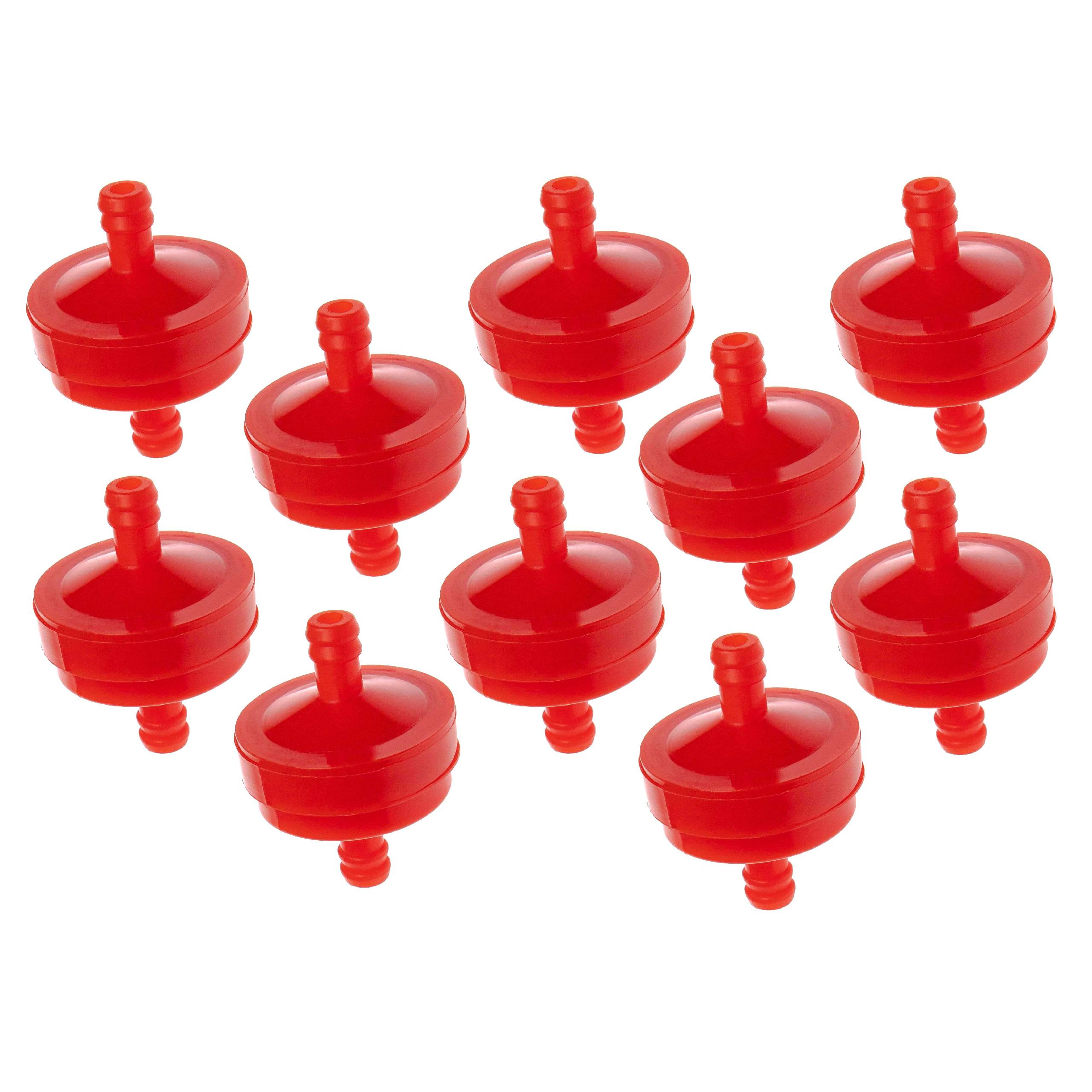 10x Fuel Filter replaces Briggs & Stratton 297298, 005018, 004105 for Briggs & Stratton Lawn Mower Motors