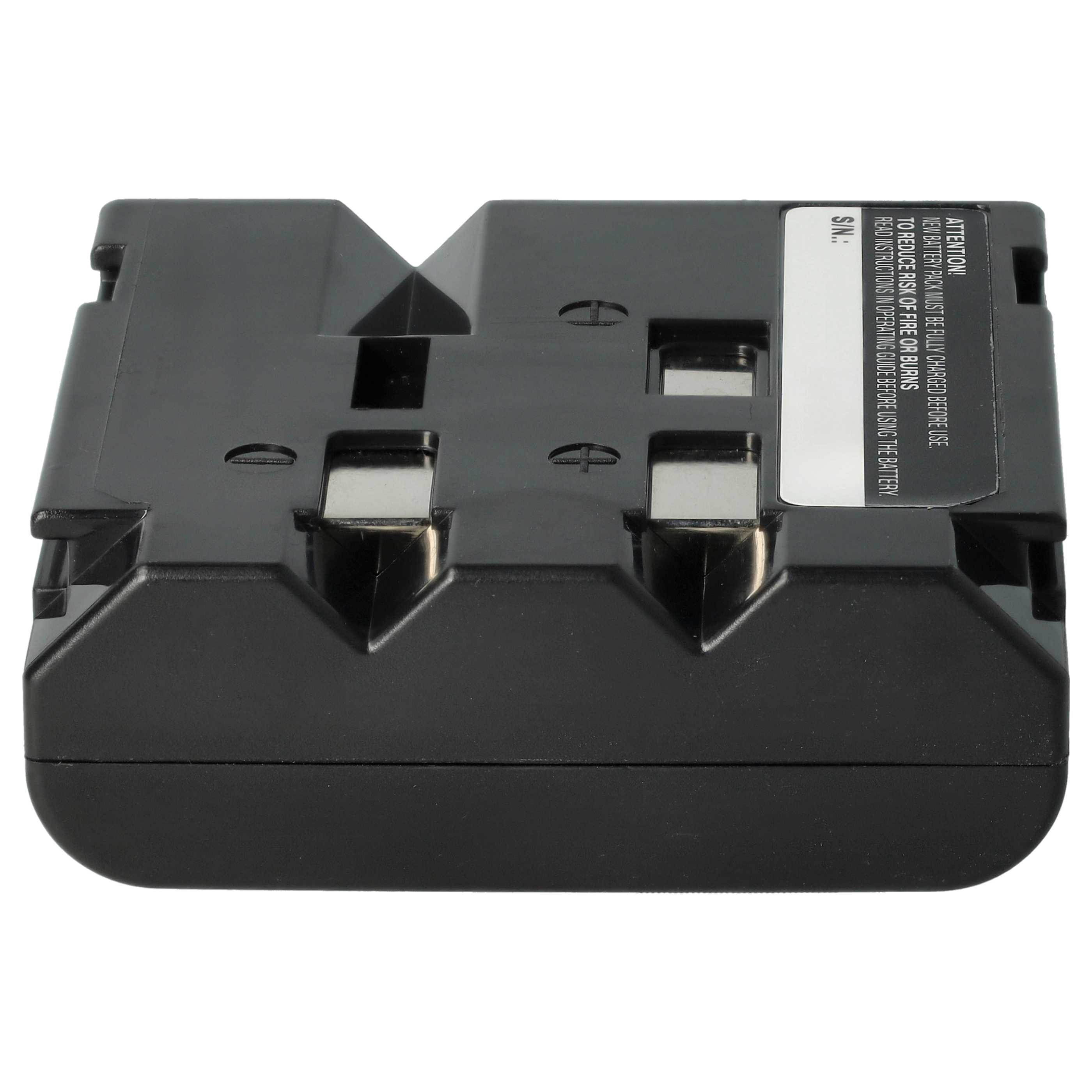 Videocamera Battery replaces Sharp BT-H21U, BT-H21, BT-H22, BT-H22U - 2700 mAh 3.6 V NiMH