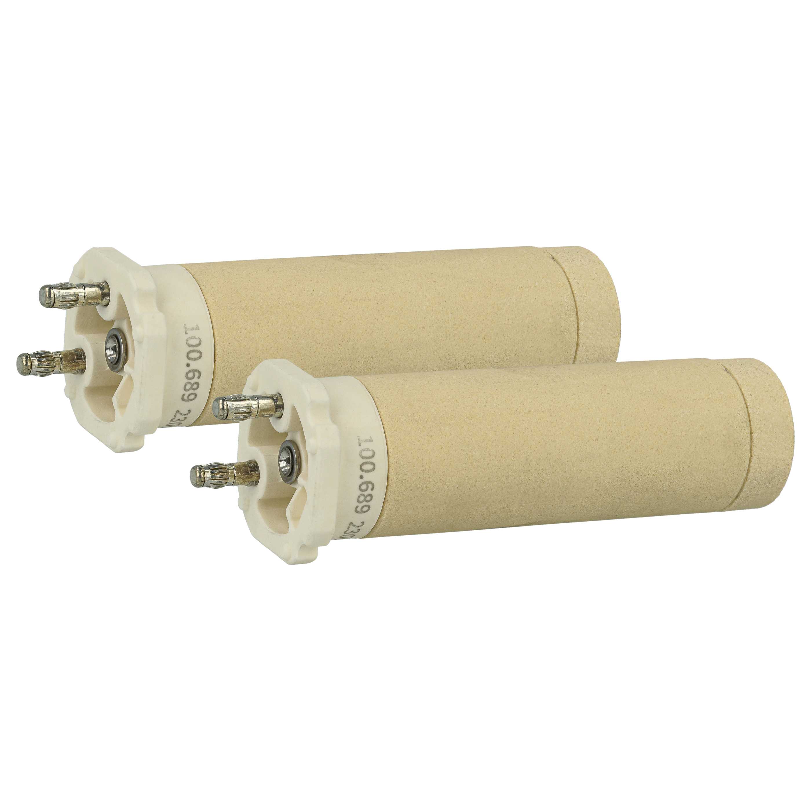 2x Elemento calefactor para pistola de soldadura para Leister Triac S - 1550W, 3,1 x 3,1cm