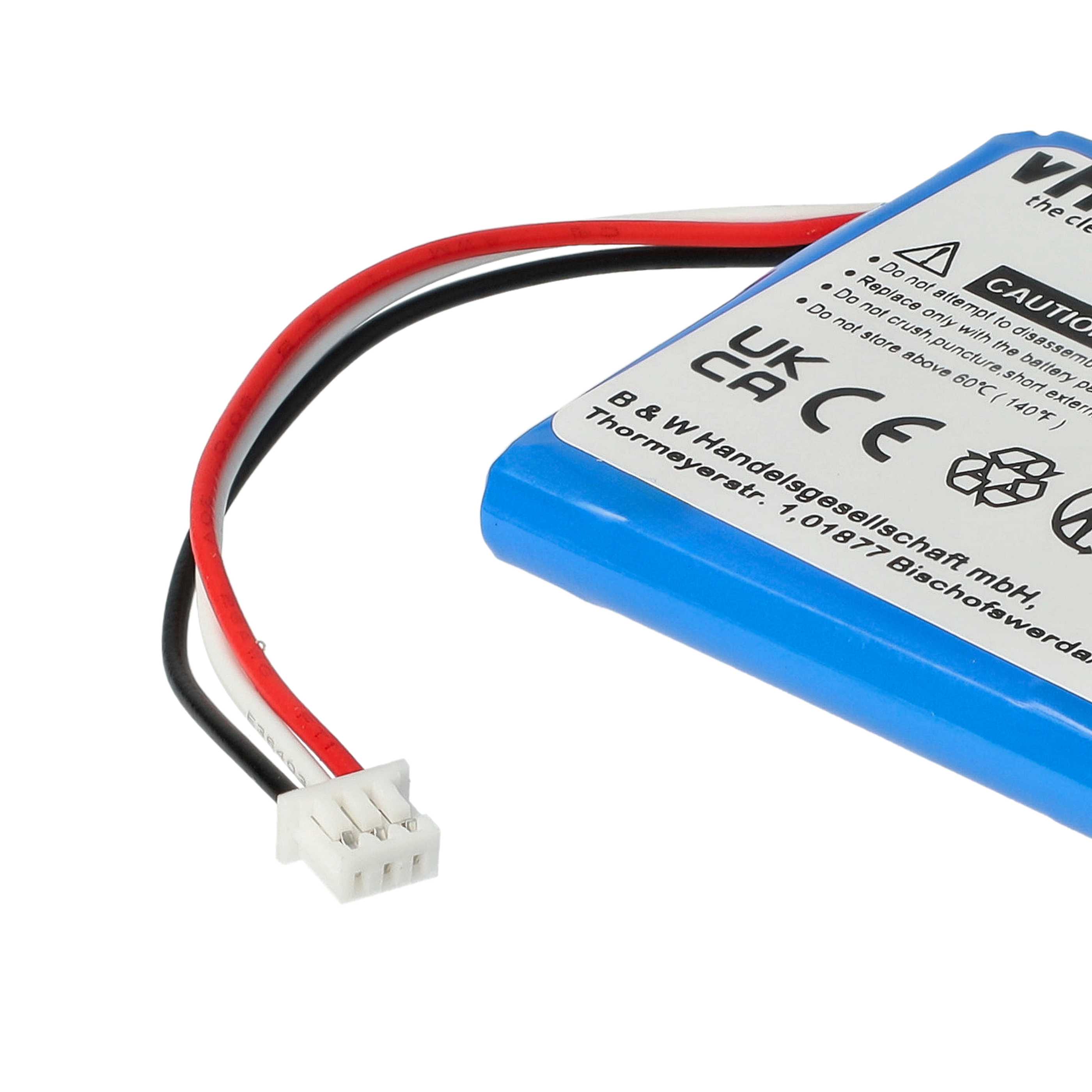 Akumulator do nawigacji GPS zamiennik TomTom ALHL03708003 - 700 mAh 3,7 V Li-Ion