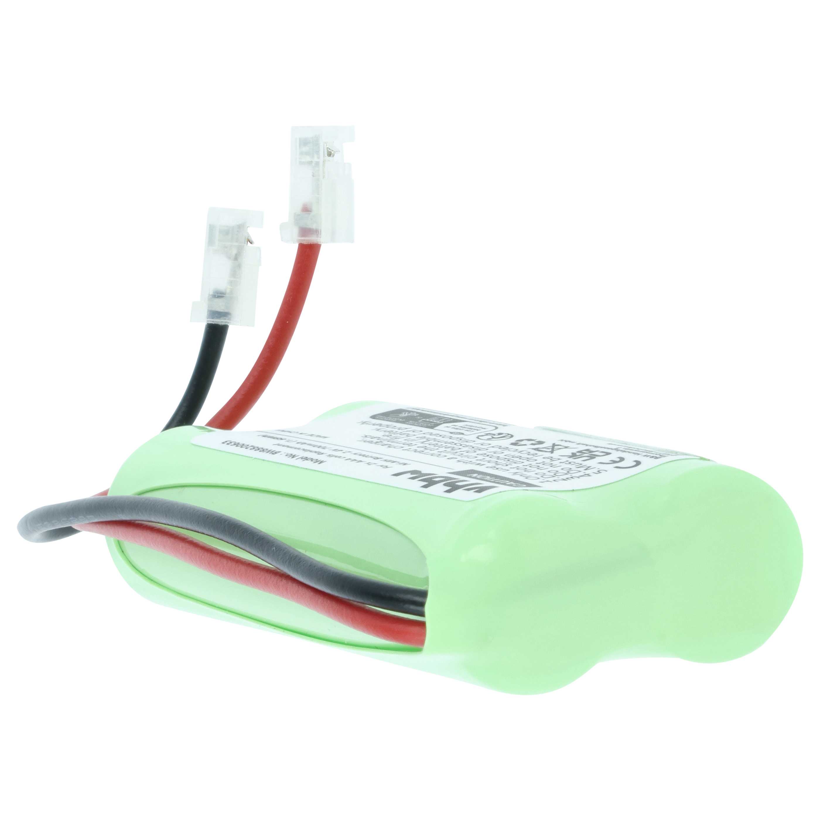 Universal Akku (2 Stück) passend für für diverse Geräte - 700mAh 2,4V NiMH, Typ AAA, Micro, HR03