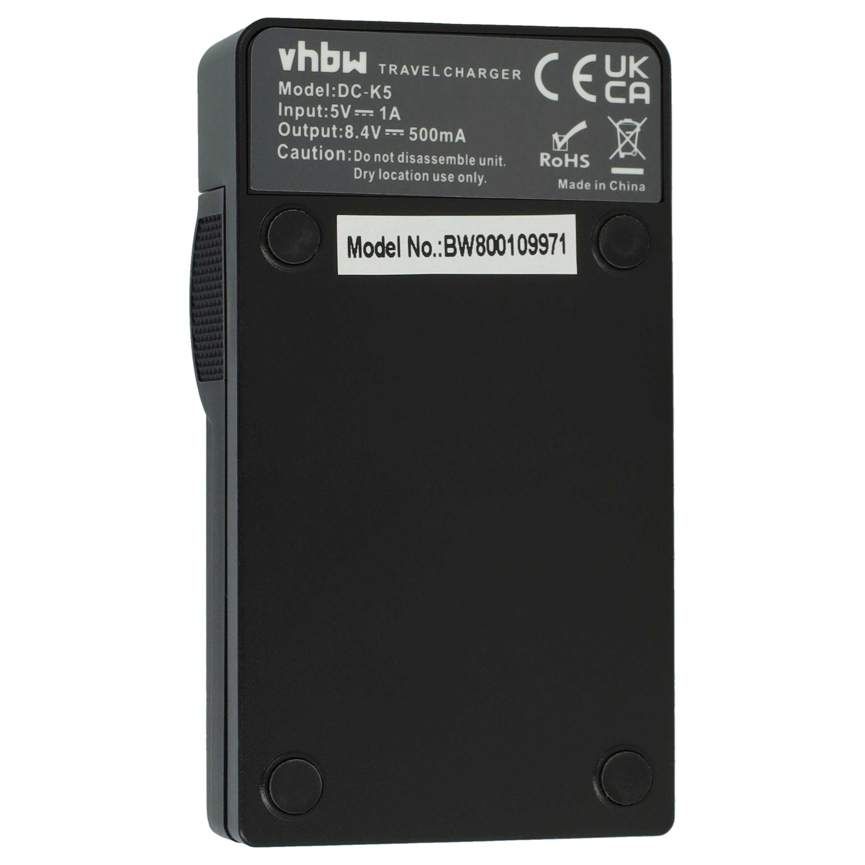 Battery Charger suitable for Samsung BP1310 Camera etc. - 0.5 A, 8.4 V