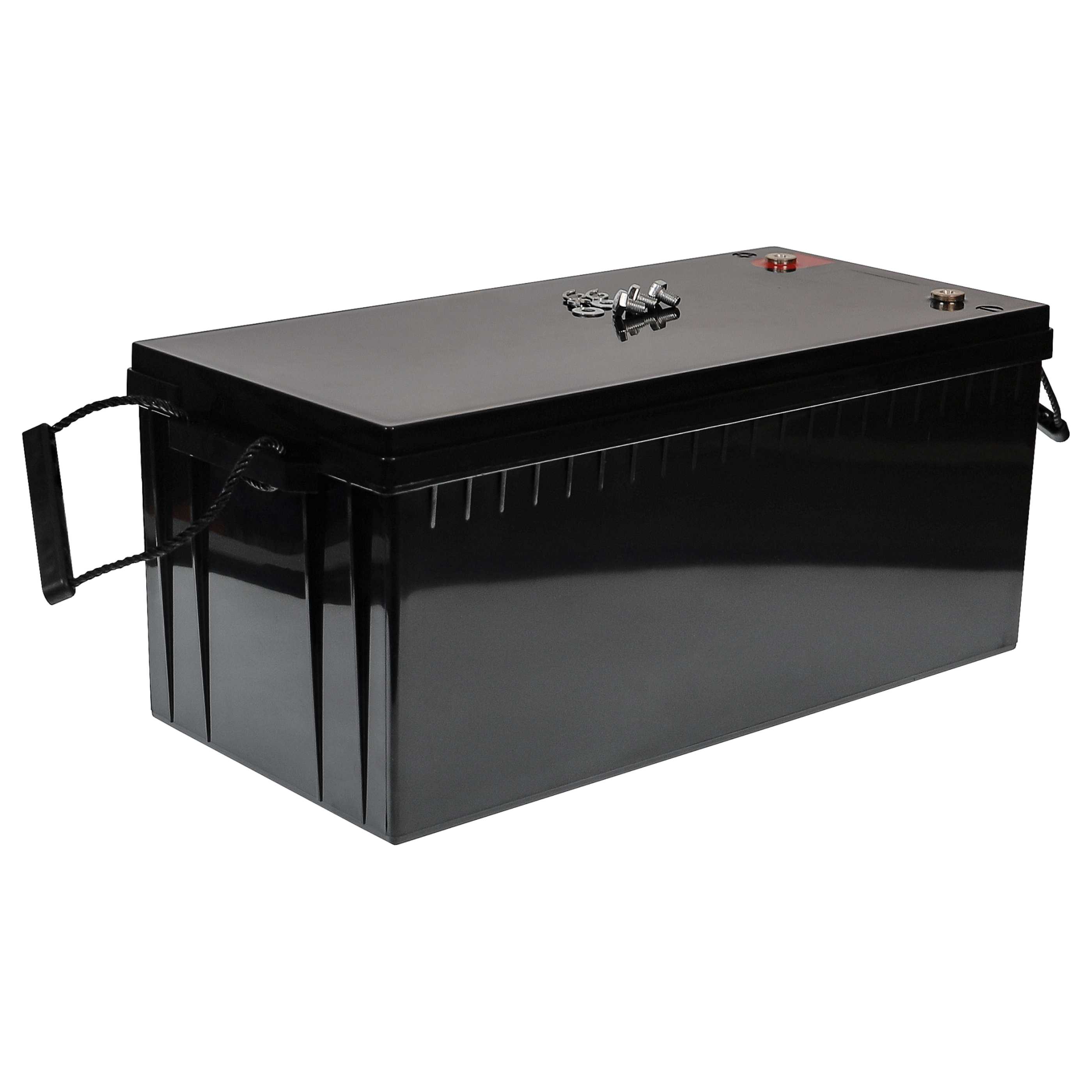 Batteria per camper, barca, camping, roulotte, impianto solare - 200Ah 12,8V LiFePO4