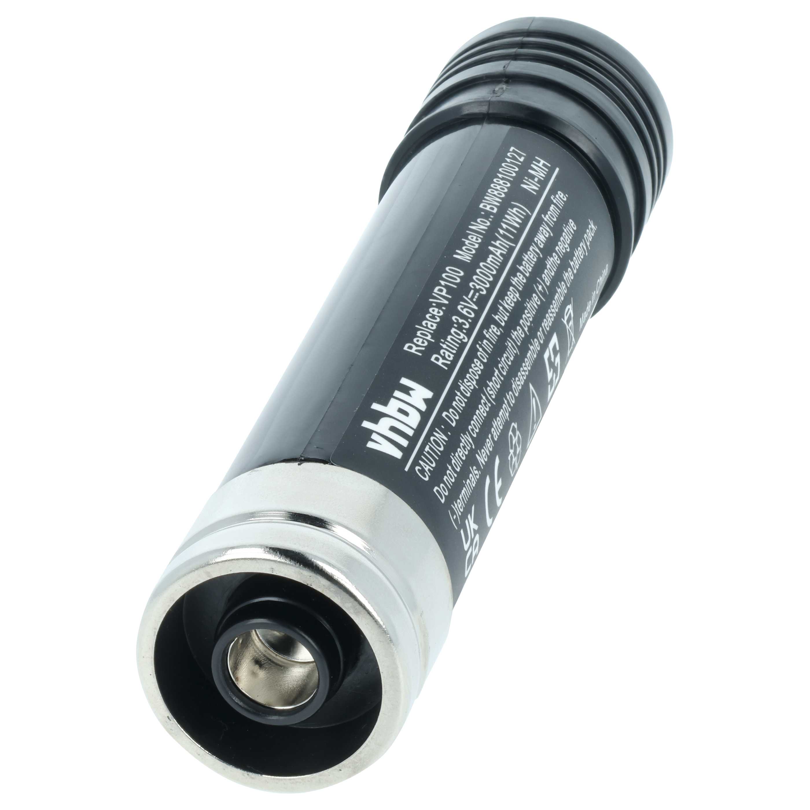 Akku (2x Stück) 3,6V als Ersatz für Black & Decker 383900-004, 151995-02, 383900-03, 1519950-3 - 3000mAh, NiMH