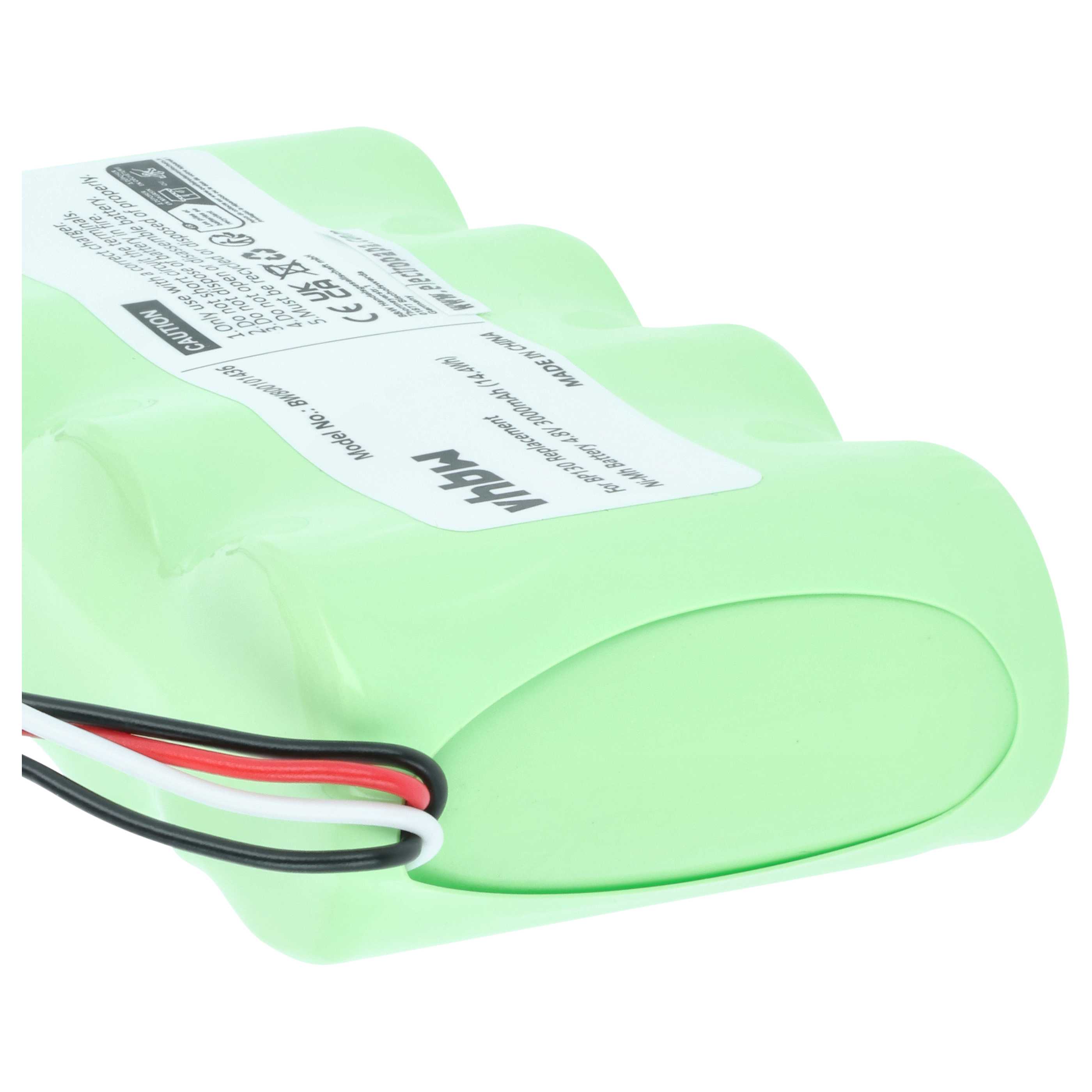 Laser 2x Battery replaces BP-130, BP130 - 3000 mAh 4.8 V NiMH