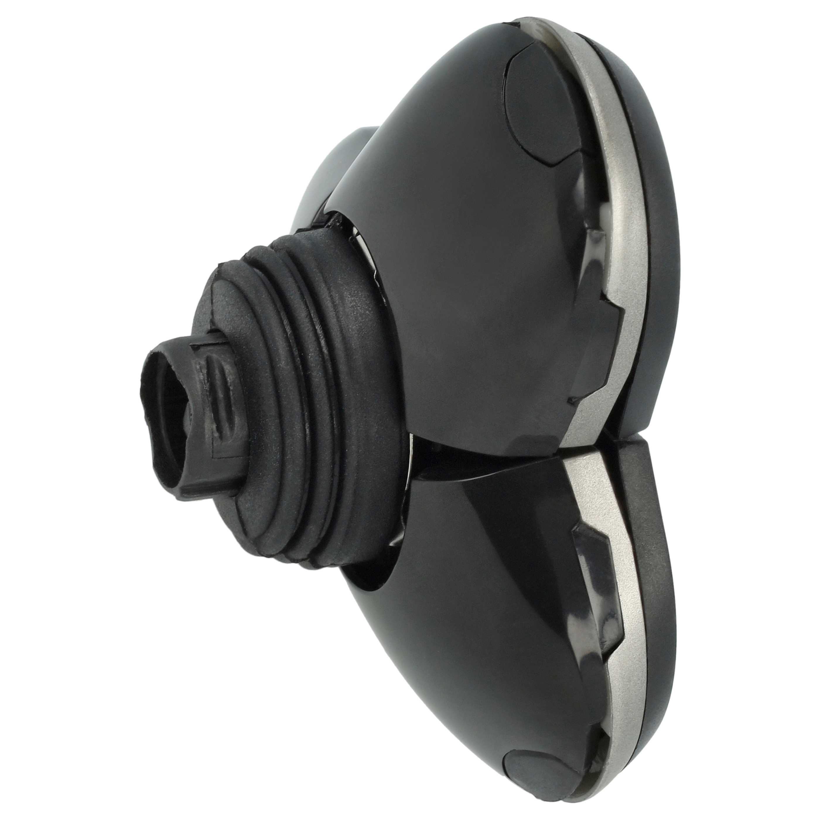 3x cabezales reemplaza Philips RQ12/42, RQ12/50, RQ12/40, RQ12/41, RQ12/51 para afeitadoras Philips - negro