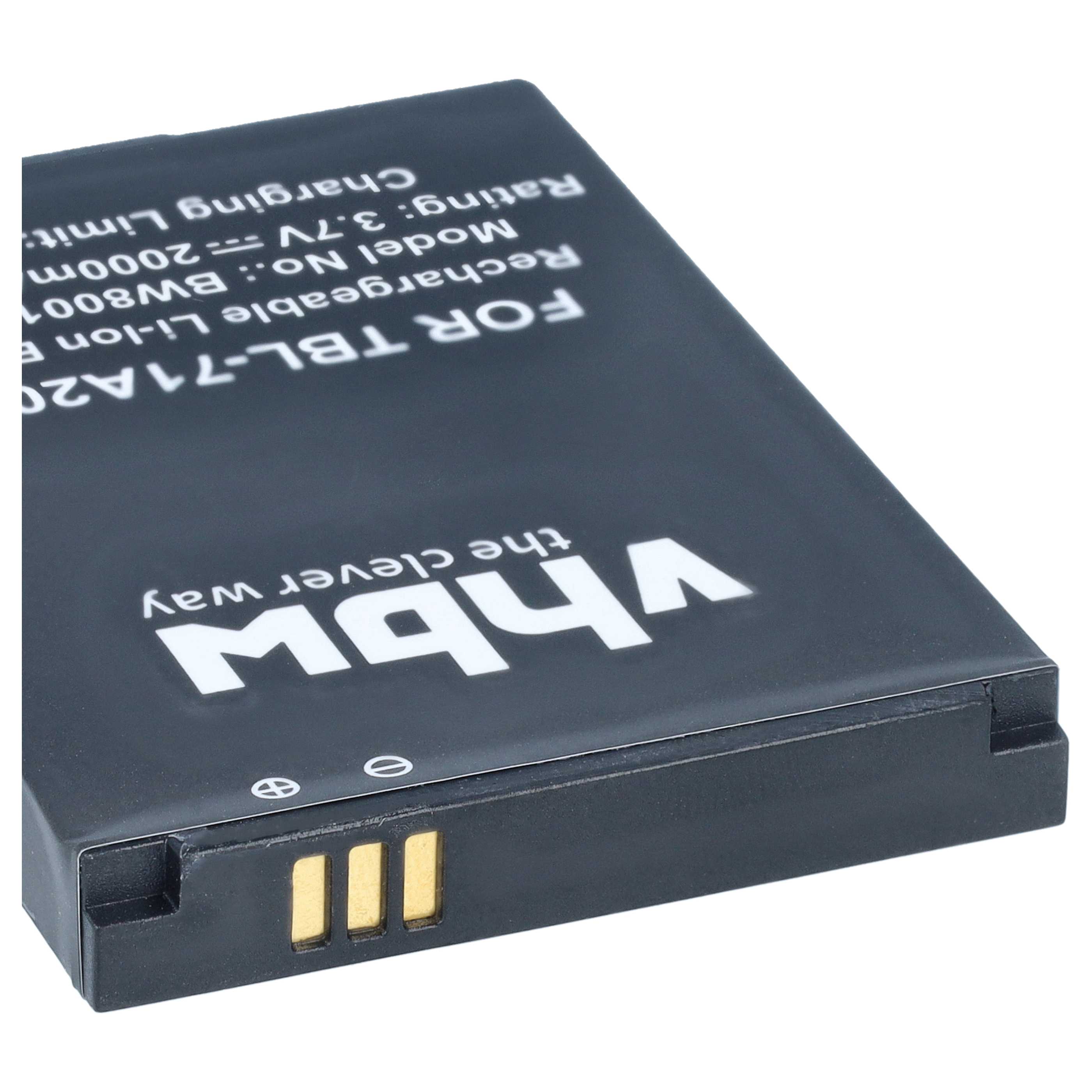Mobile Router Battery replaces TBL-71A2000 - 2000 mAh 3.7 V Li-Ion