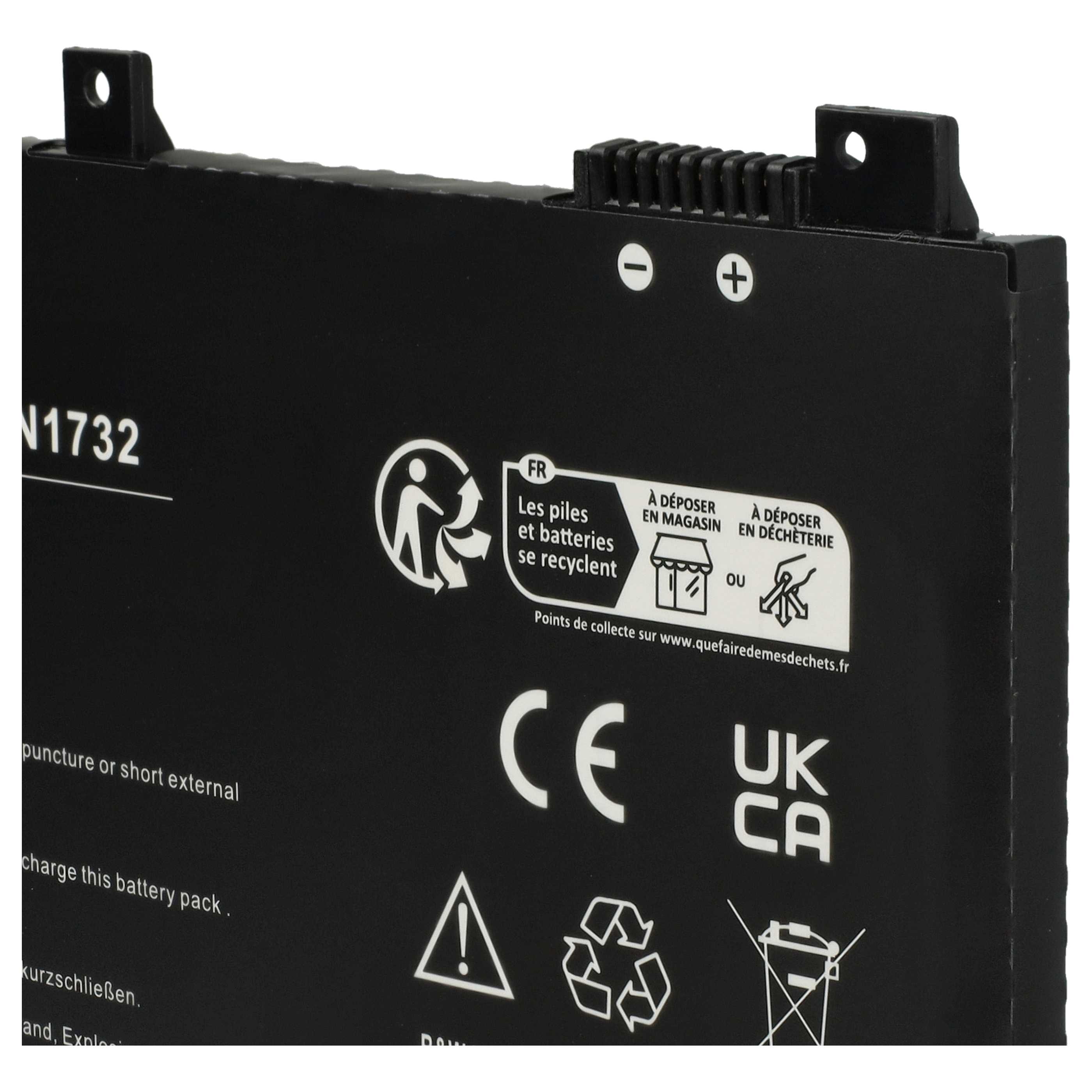 Akumulator do laptopa zamiennik Asus 0B200-02960000, 0B200-02960400, 3ICP5/57/81 - 3600 mAh 11,55 V Li-Ion