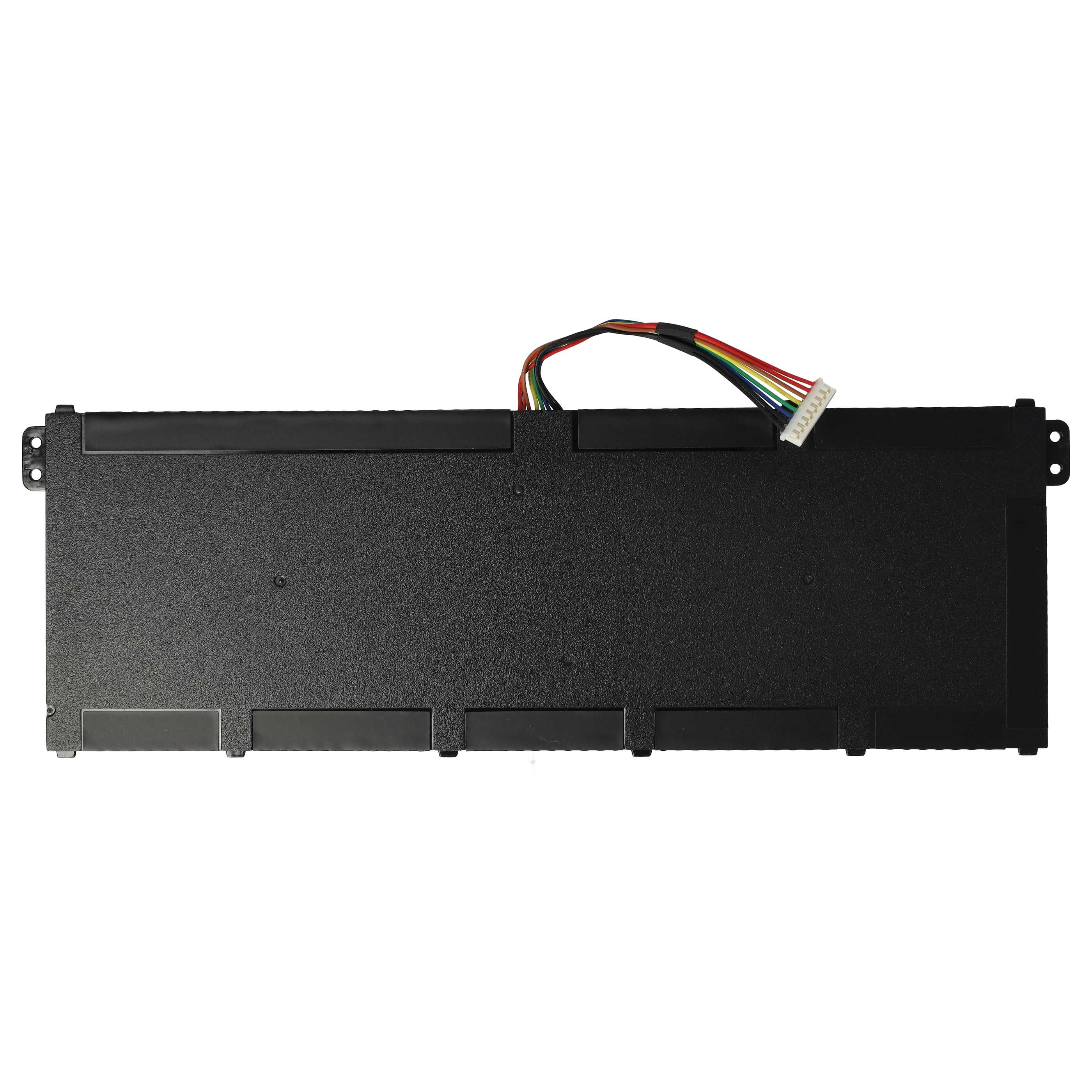 Batterie remplace Acer AP19B8K, AP18C4K pour ordinateur portable - 3400mAh 11,25V Li-polymère, noir