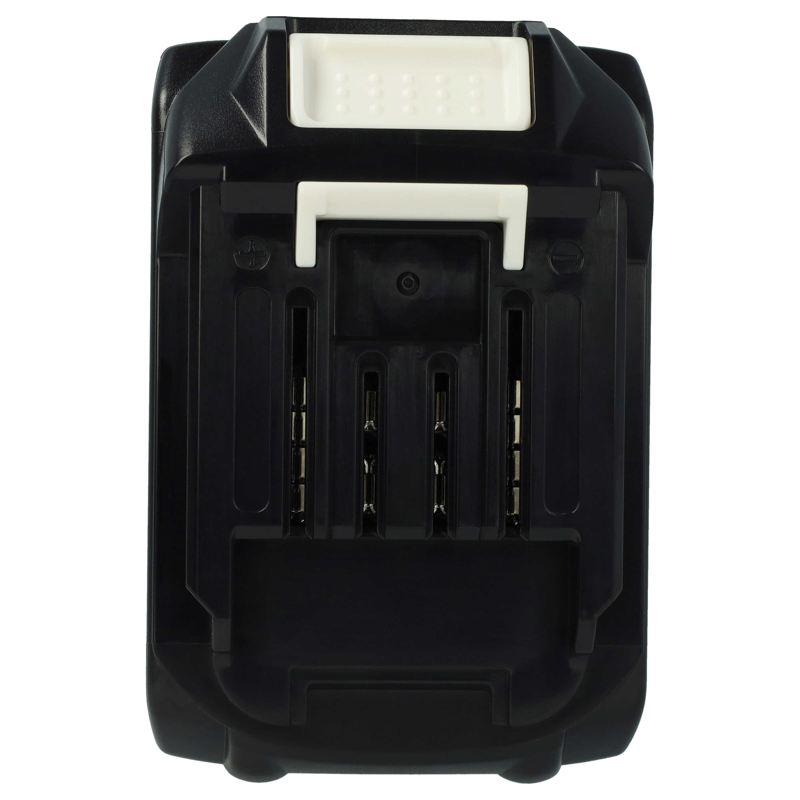 Batería para herramienta reemplaza Makita 191X65-8, 191B36-3, 191B26-6, 191L29-0 - 2500 mAh, 40 V, Li-Ion