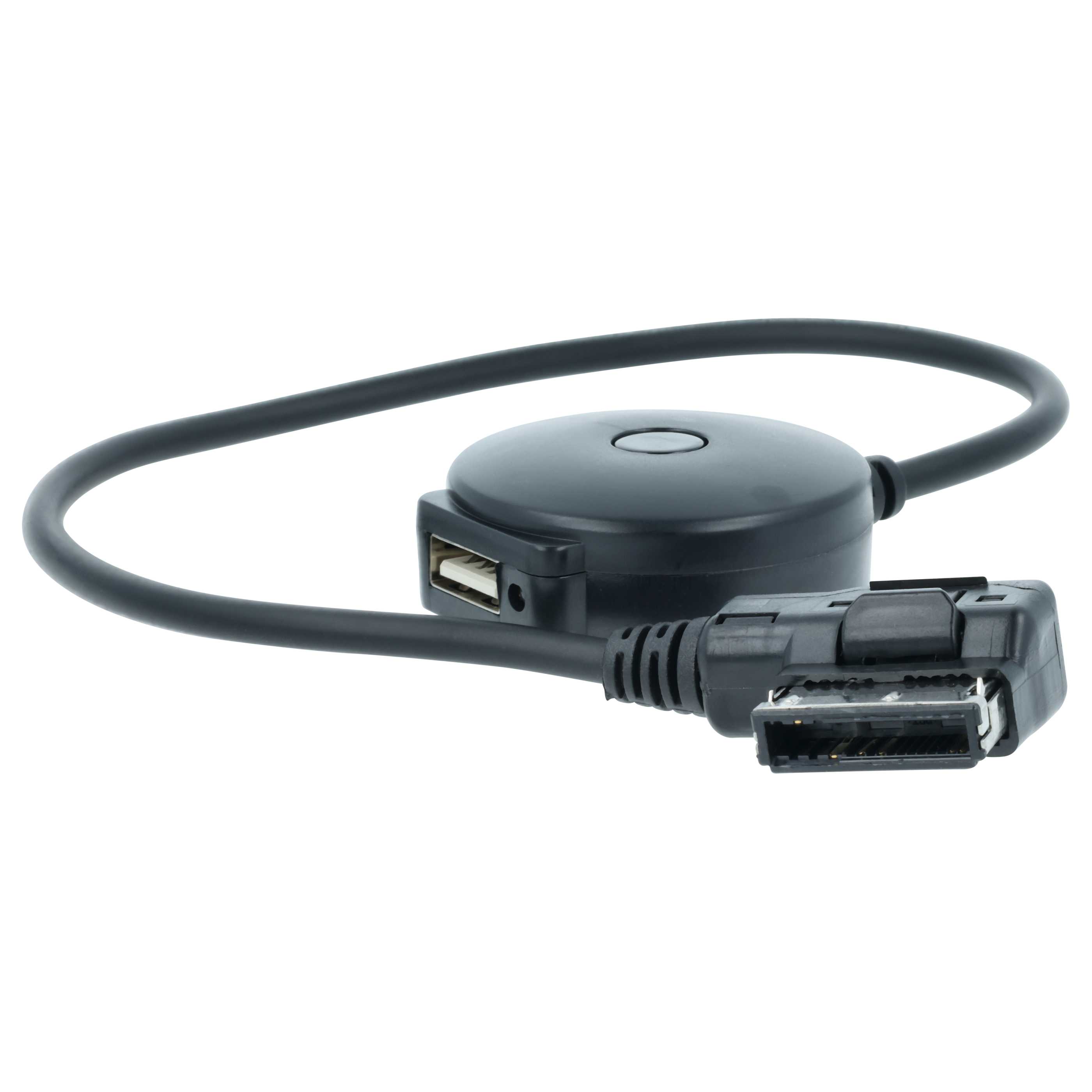 Kabel AUX do radia samochodowegoAudi, Seat, Skoda, VW - 30 cm, USB, bluetooth