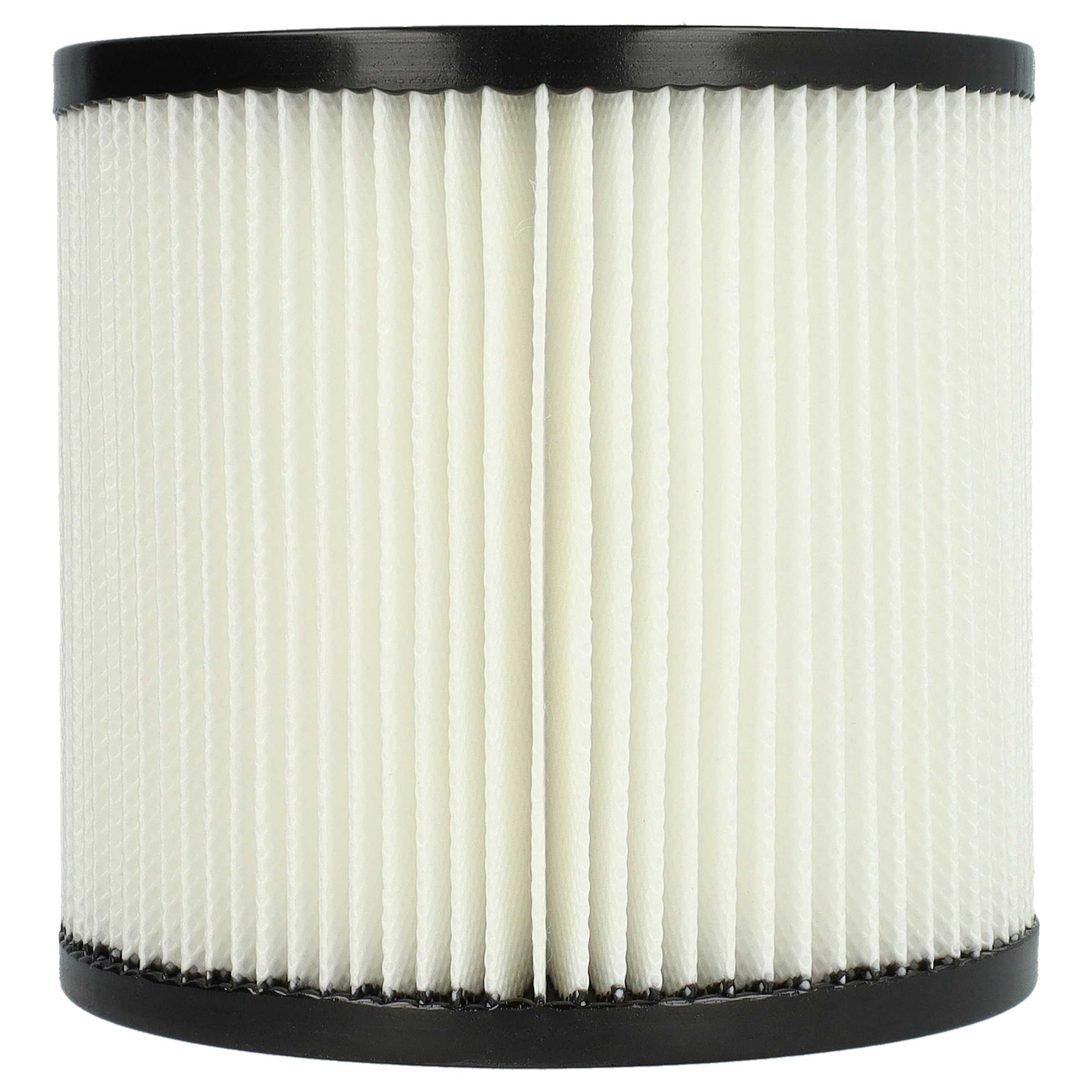 2x Filtro reemplaza Kärcher 2.889-219.0 para aspiradora Kärcher, negro / blanco