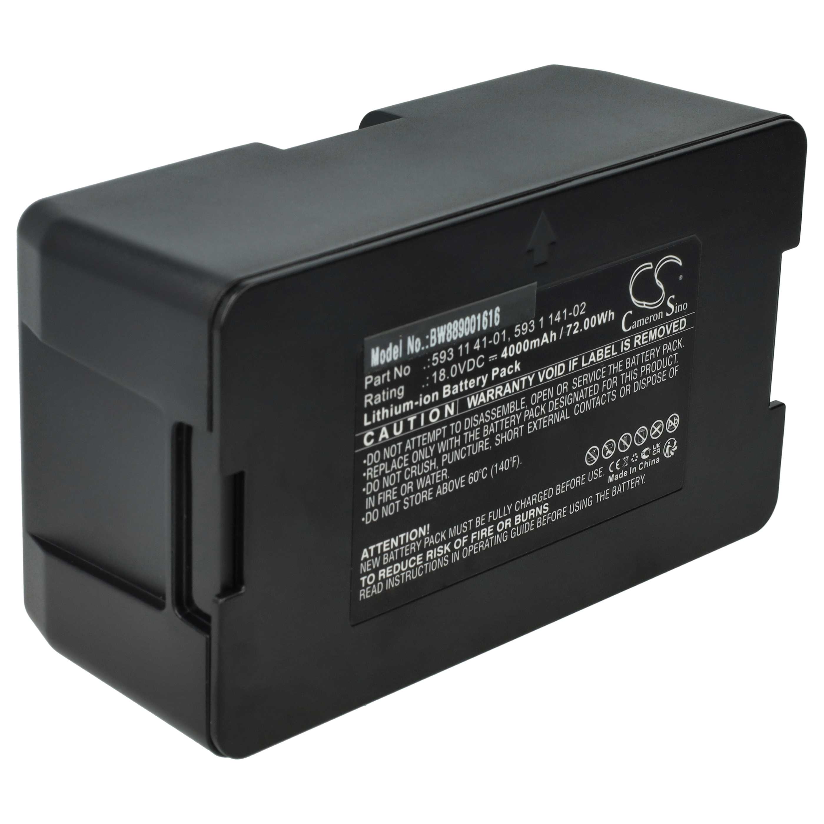 1x akumulator 4000 mAh, 1x kabel połączeniowy do robota McCulloch zamiennik Husqvarna 529 60 68-01