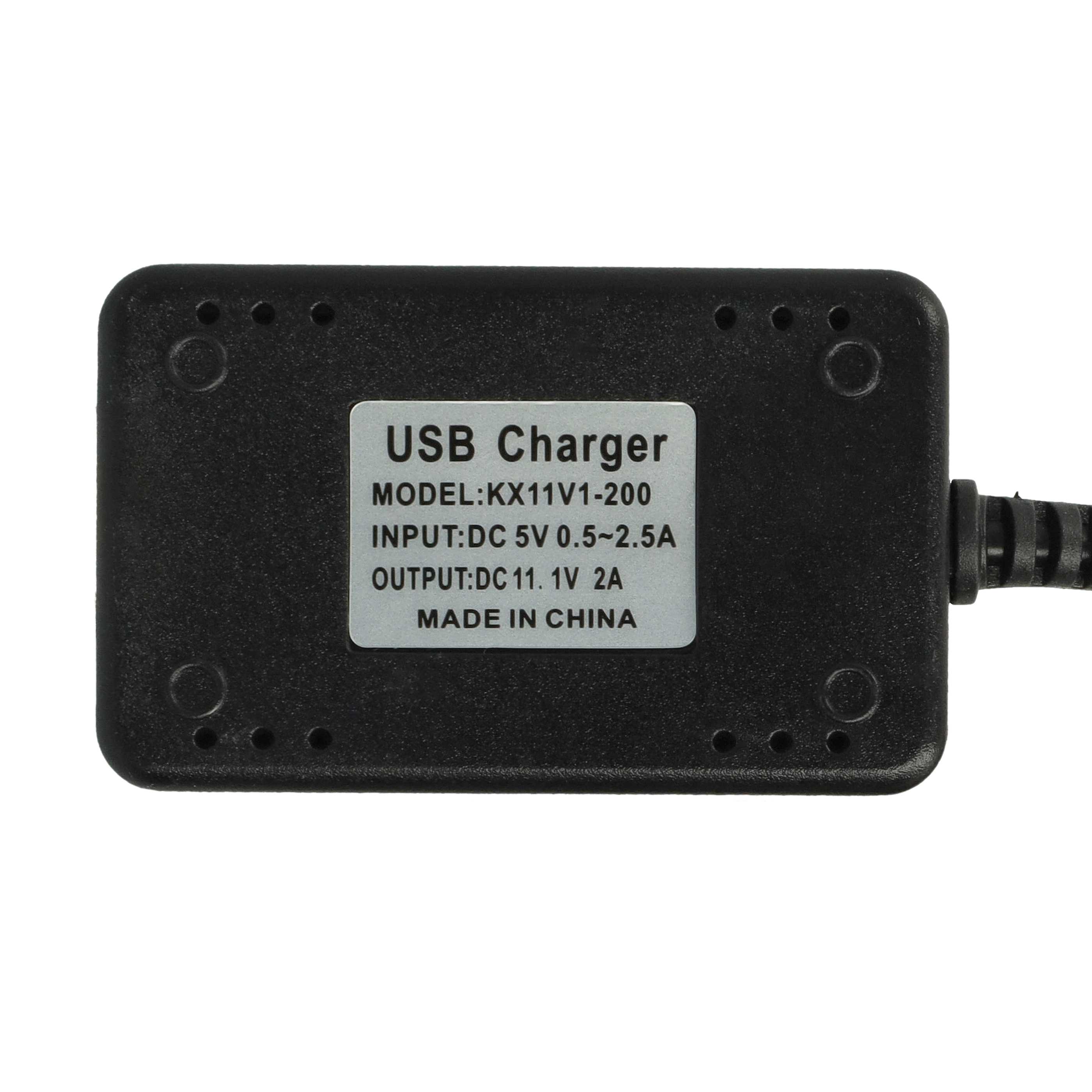 USB Charging Cable suitable for RC Batteries with JST-XH 4P Connector, RC Model Making Battery Packs - 55 cm 1