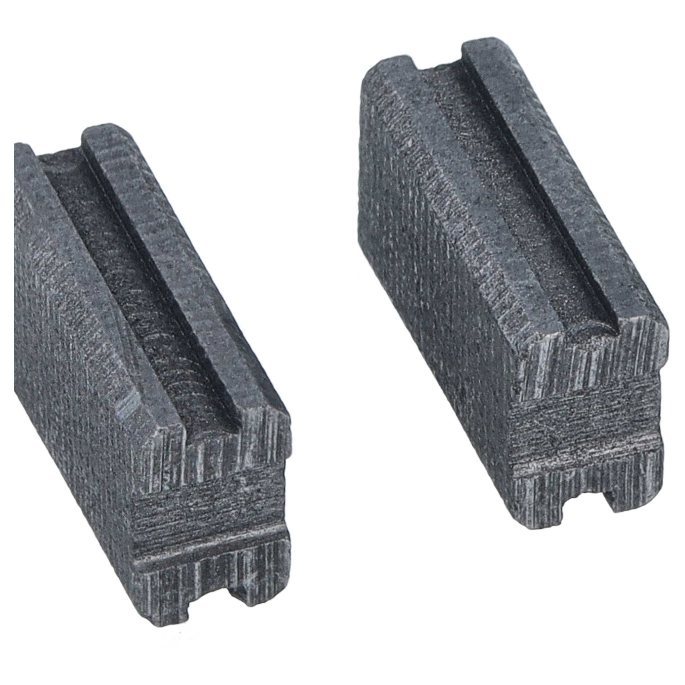 Kohlebürsten (2 Stück) für Bosch PEX 300 AE, u.a., ersetzt 2609000246, 14.13*7.85*4.85 mm
