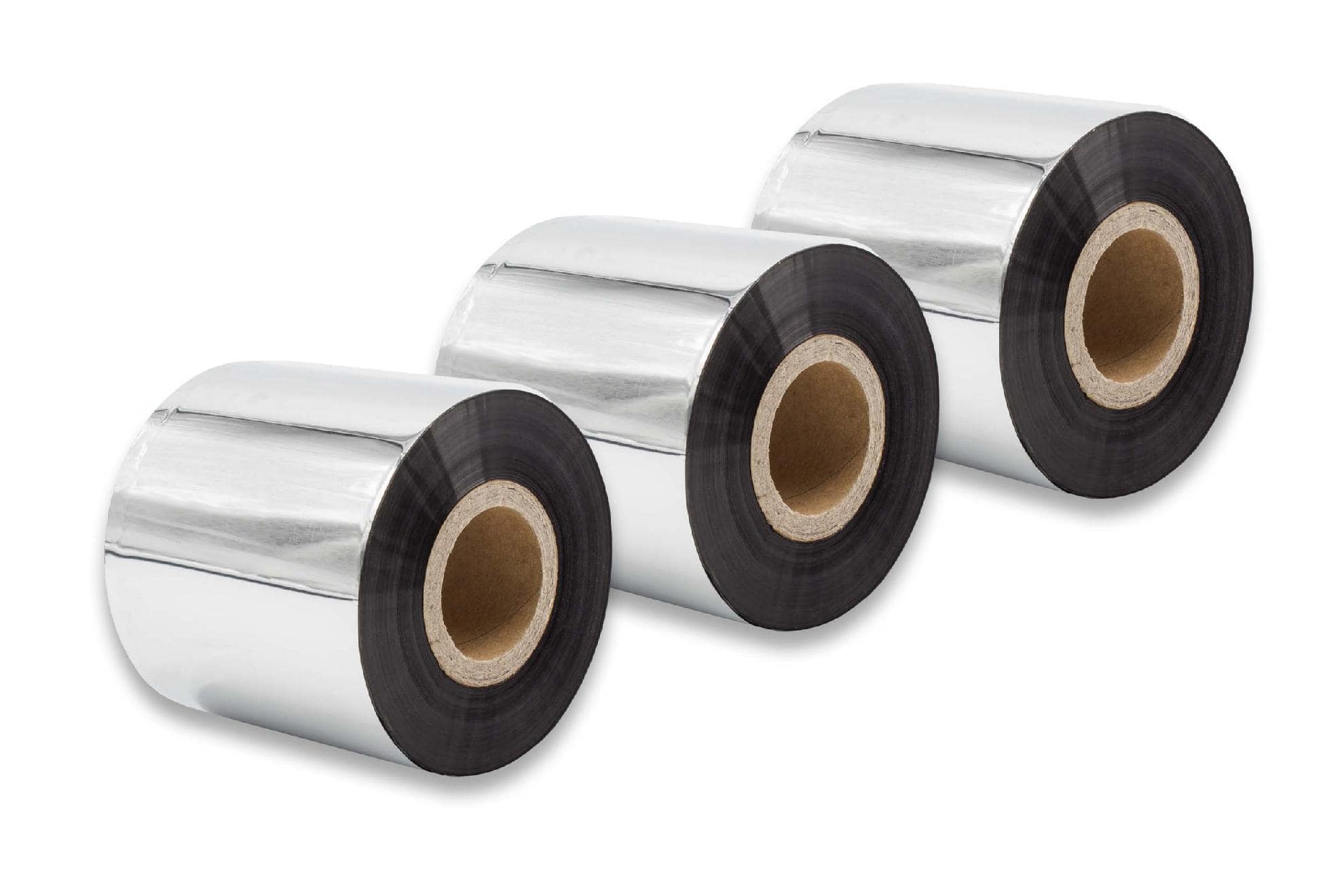 3x Thermotransferband passend für Godex, Printronix, TSC, Valentin Drucker u.a. - 60 mm x 300 m, Wachs-Plus