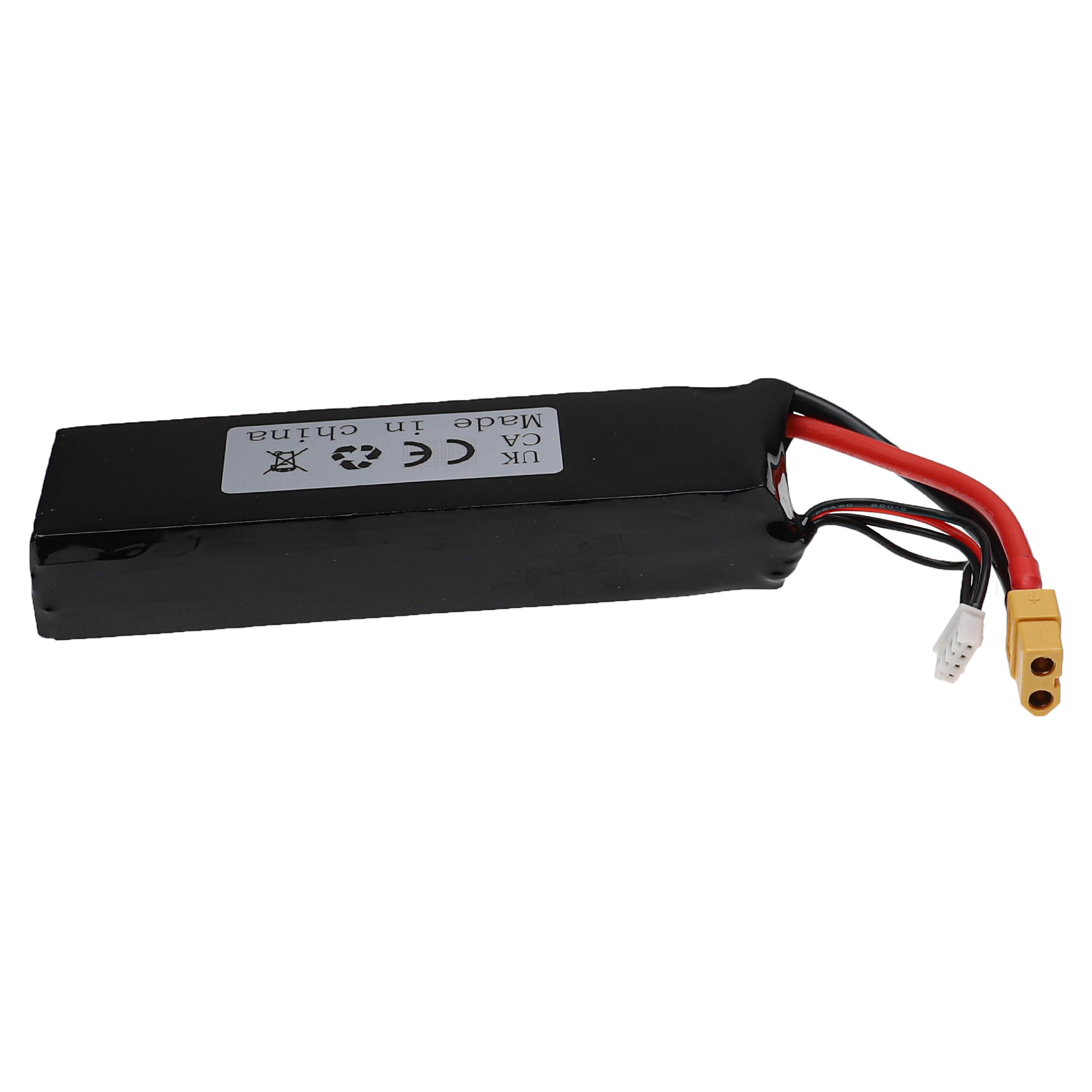 Batterie pour modèle radio-télécommandé - 3500mAh 11,1V Li-polymère, XT60