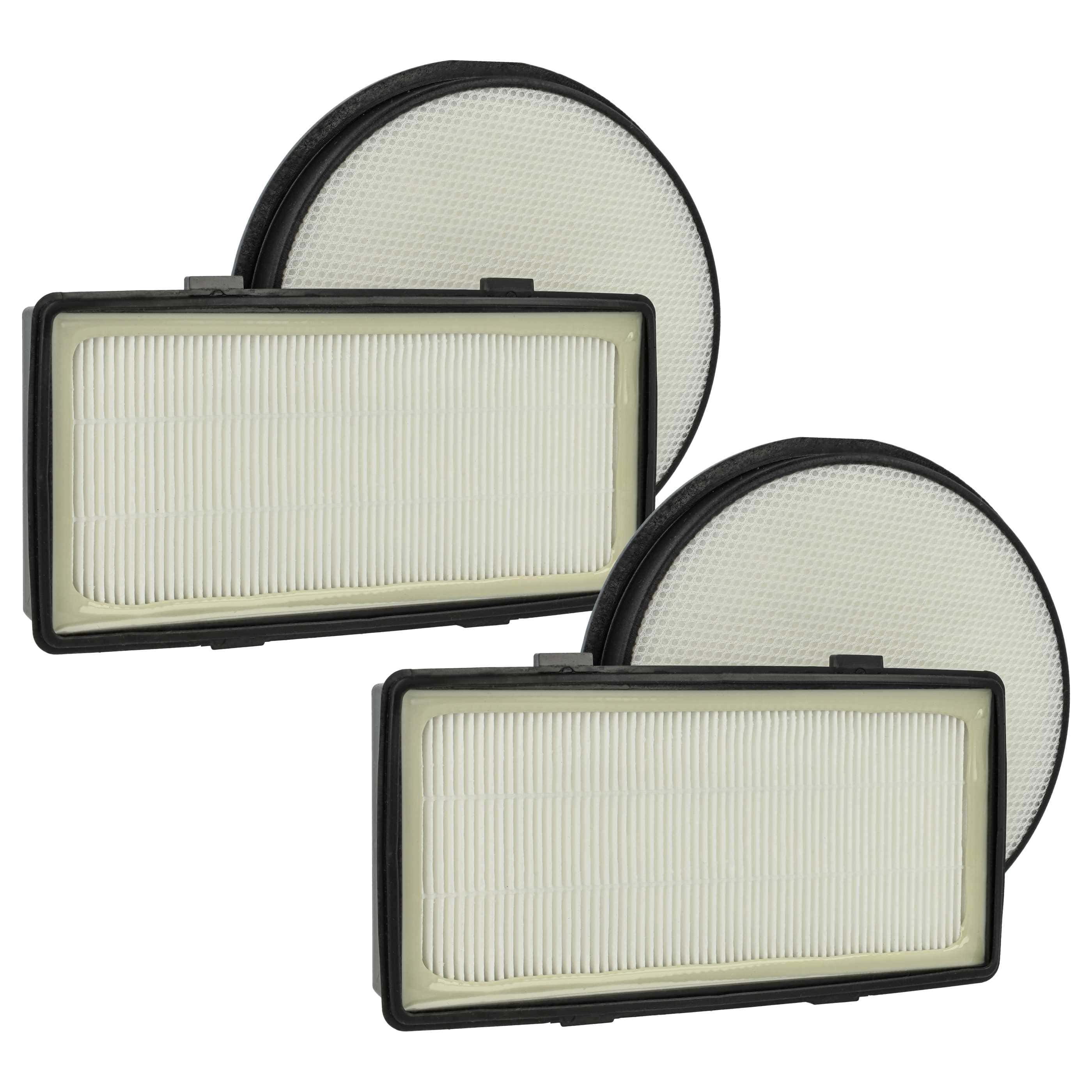 2x Filter Set replaces Rowenta ZR903701 for Tefal Vacuum Cleaner - Vacuum Cleaner Filter Set