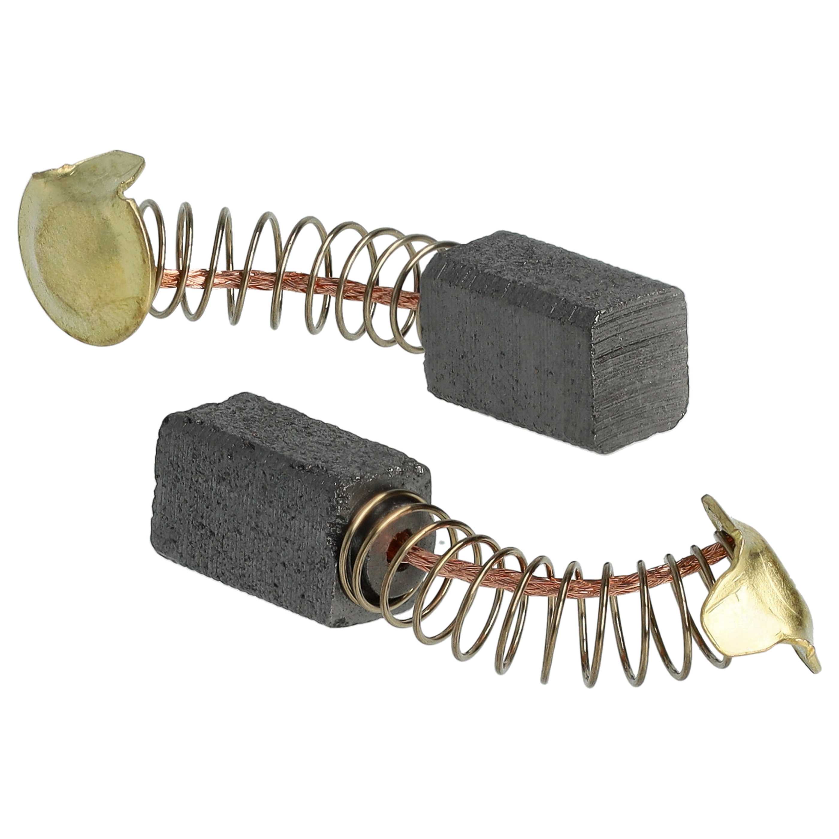 2x Szczotka węglowa do elektronarzędzi Menzer LHS 225 + sprężyna, 12 x 8 x 5 mm