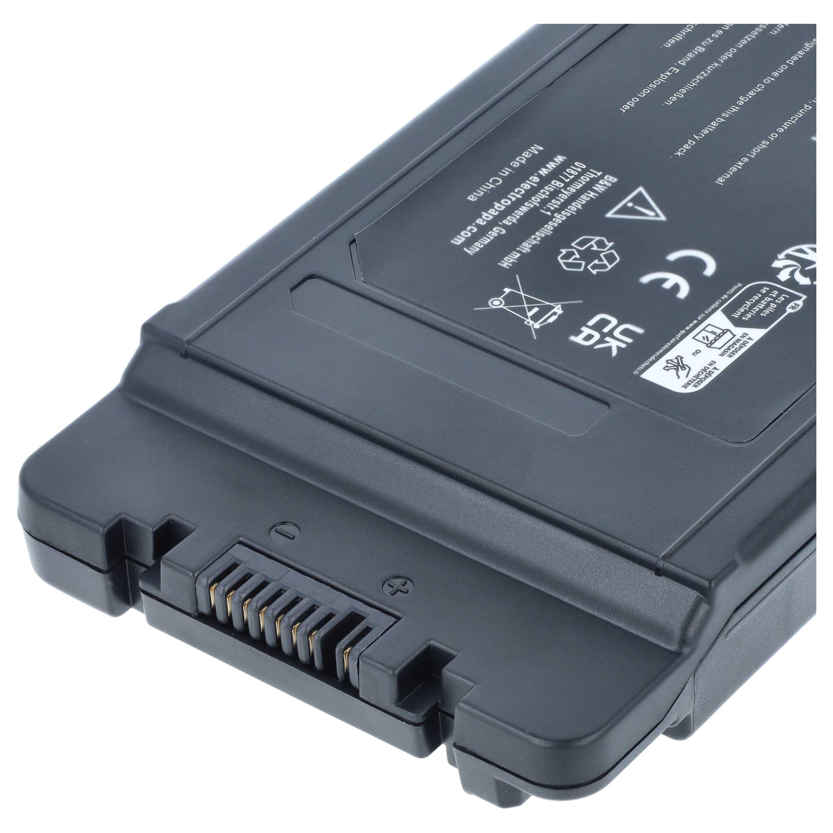 Notebook-Akku als Ersatz für Panasonic CF-VZSU0GW, CF-VZSU0GJS für Panasonic - 4000mAh 11,1V Li-Polymer