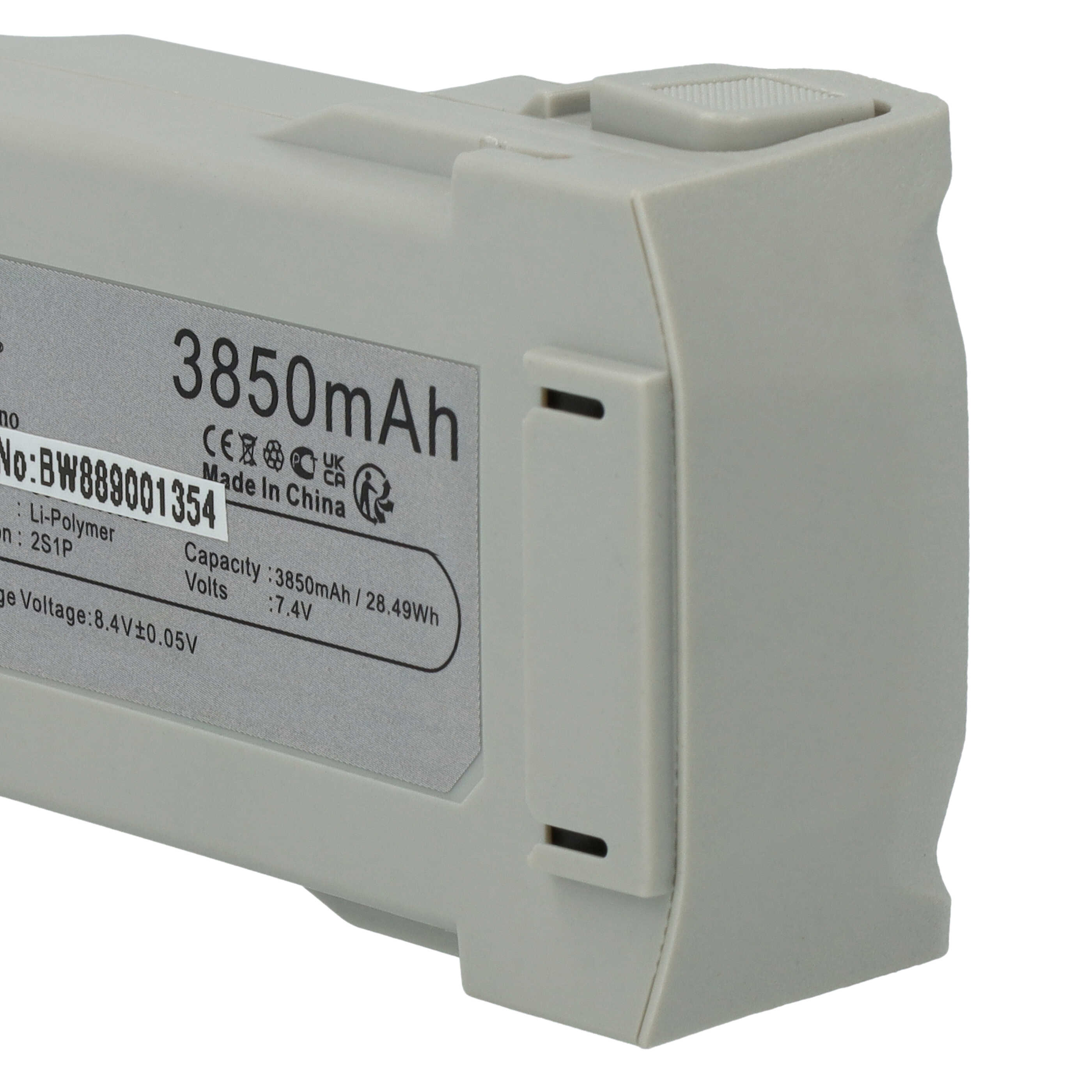 Batterie pour drone remplace DJI BWX162-3850-7.38, BWX162-2453-7.38 - 3850mAh 7,4V Li-polymère