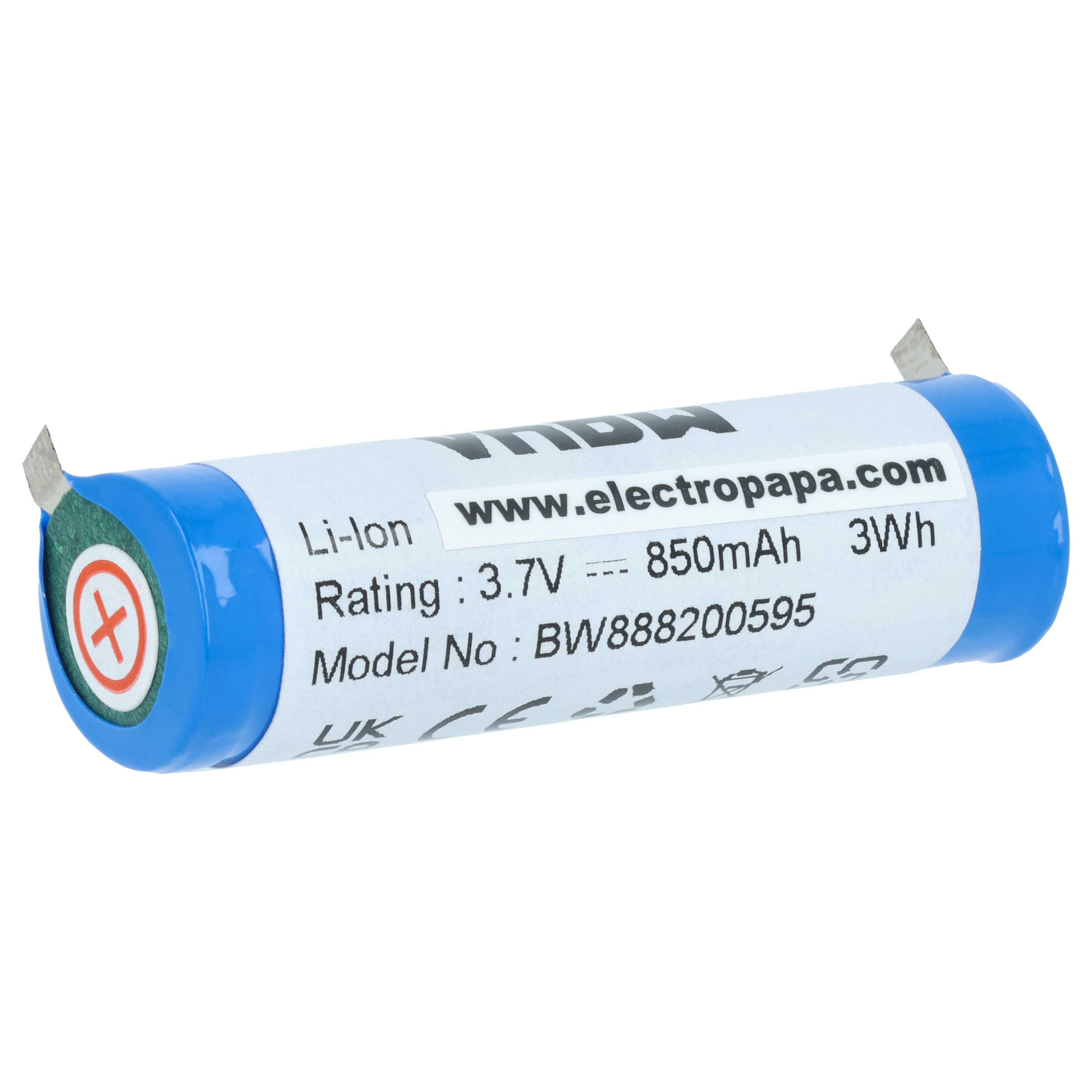 Akumulator do maszynki do strzyżenia zamiennik Philips SE US14500GR, K V112MSF17Z - 800 mAh 3,7 V Li-Ion