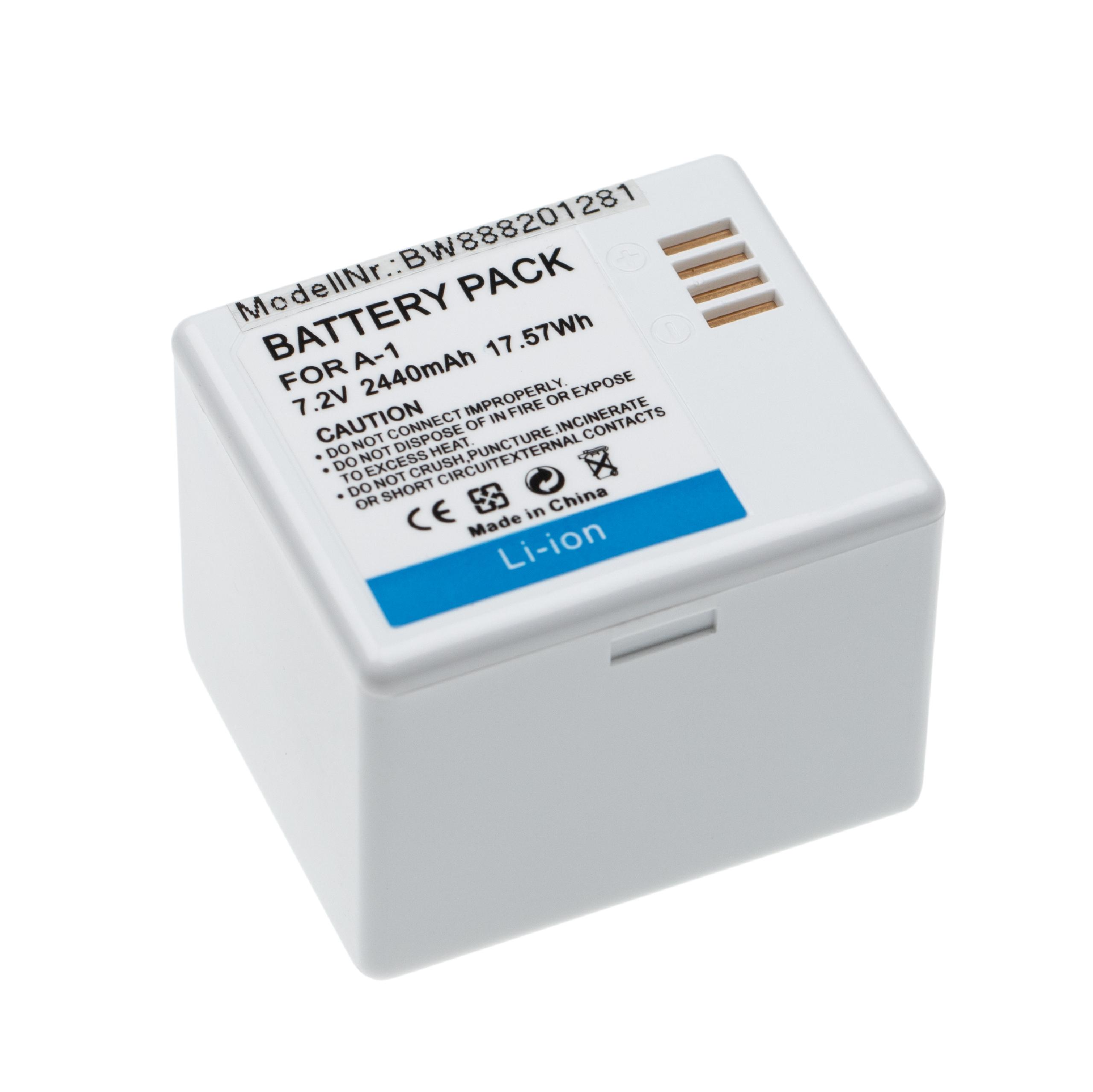 Batterie remplace Netgear / Arlo 308-10047-01, 308-10029-01 pour caméra de surveillance - 2440mAh 7,2V Li-ion