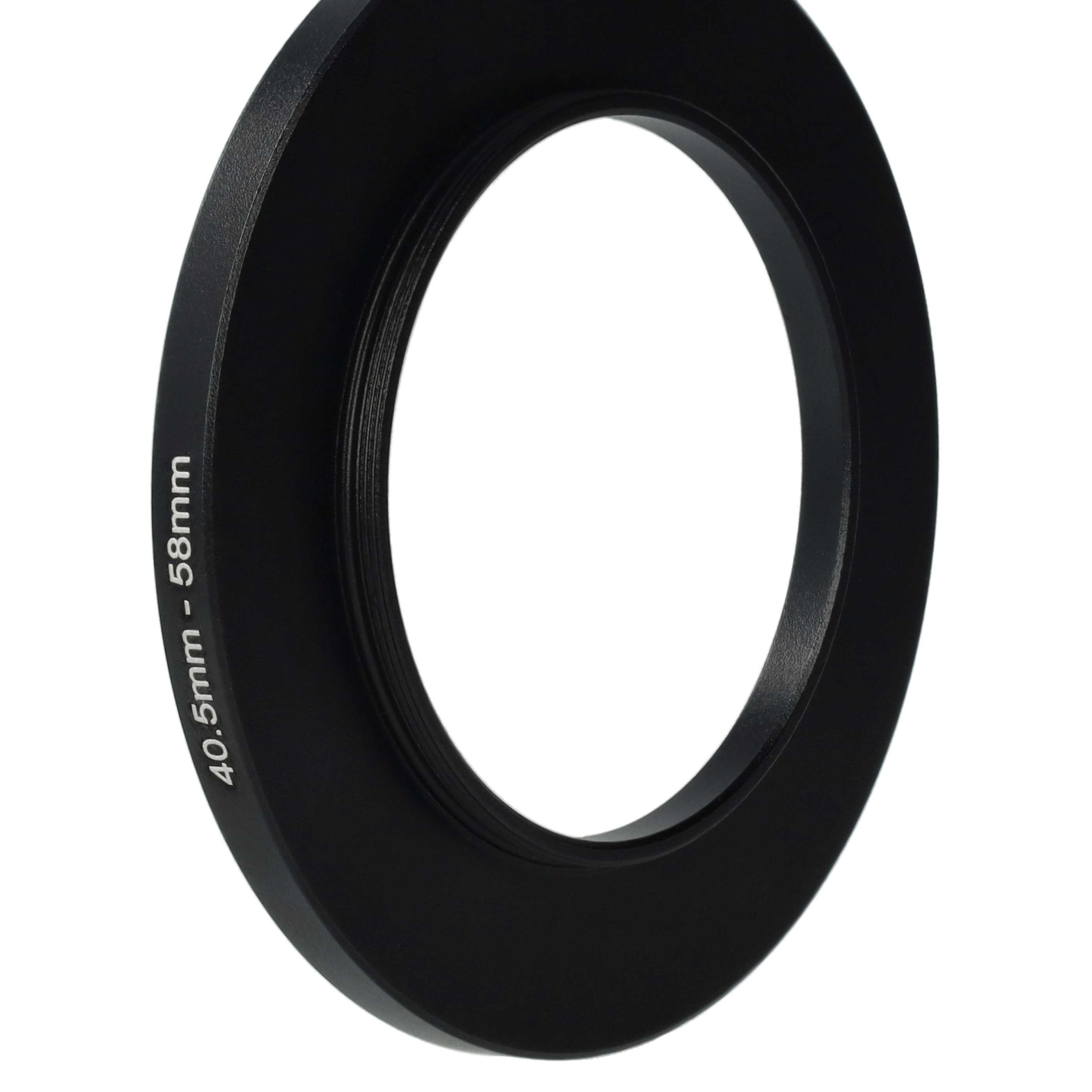 Redukcja filtrowa adapter 40,5 mm na 58 mm na różne obiektywy 