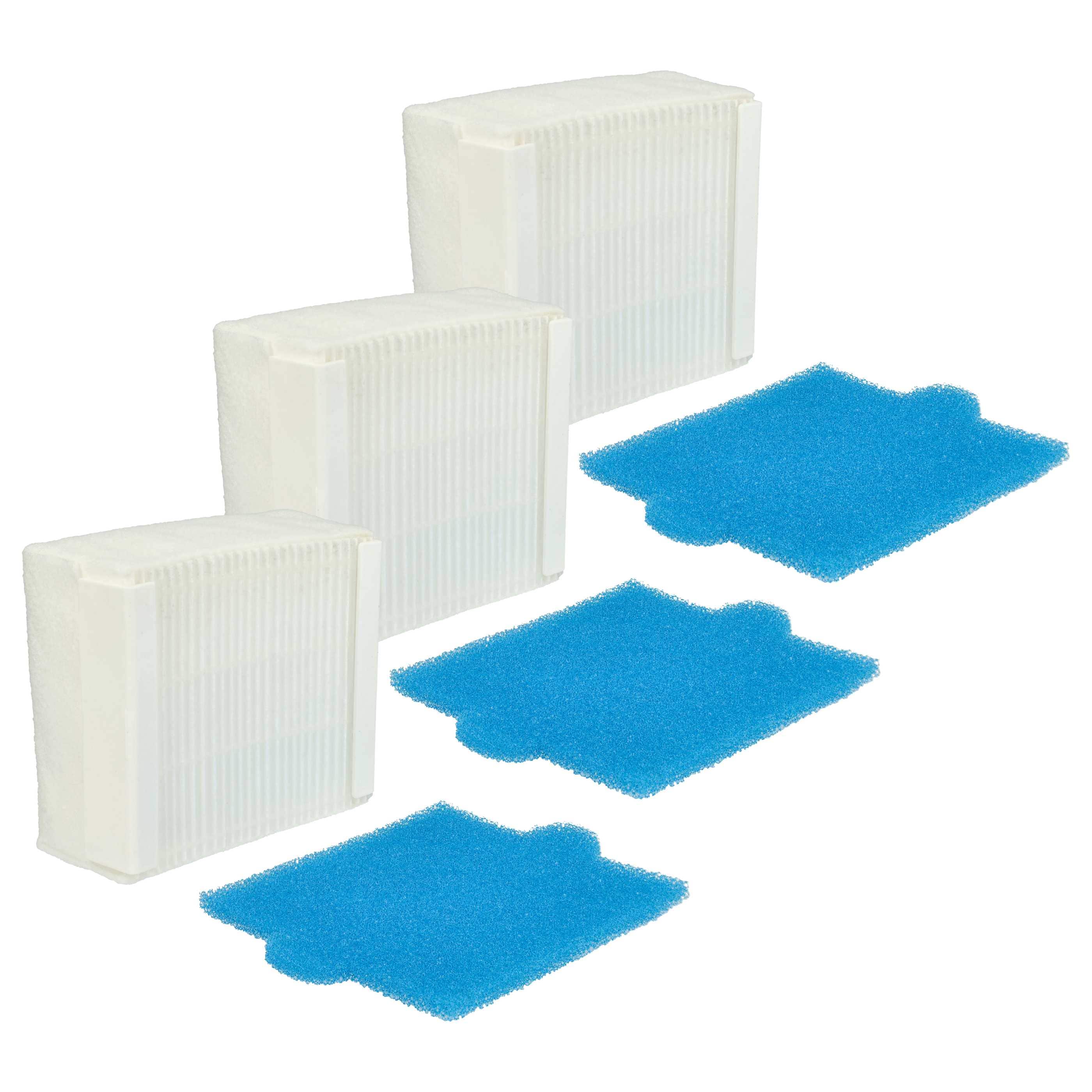 3x Filter Set replaces Thomas 787244, 99 (Filter Set) for Thomas Vacuum Cleaner - Vacuum Cleaner Filter Set