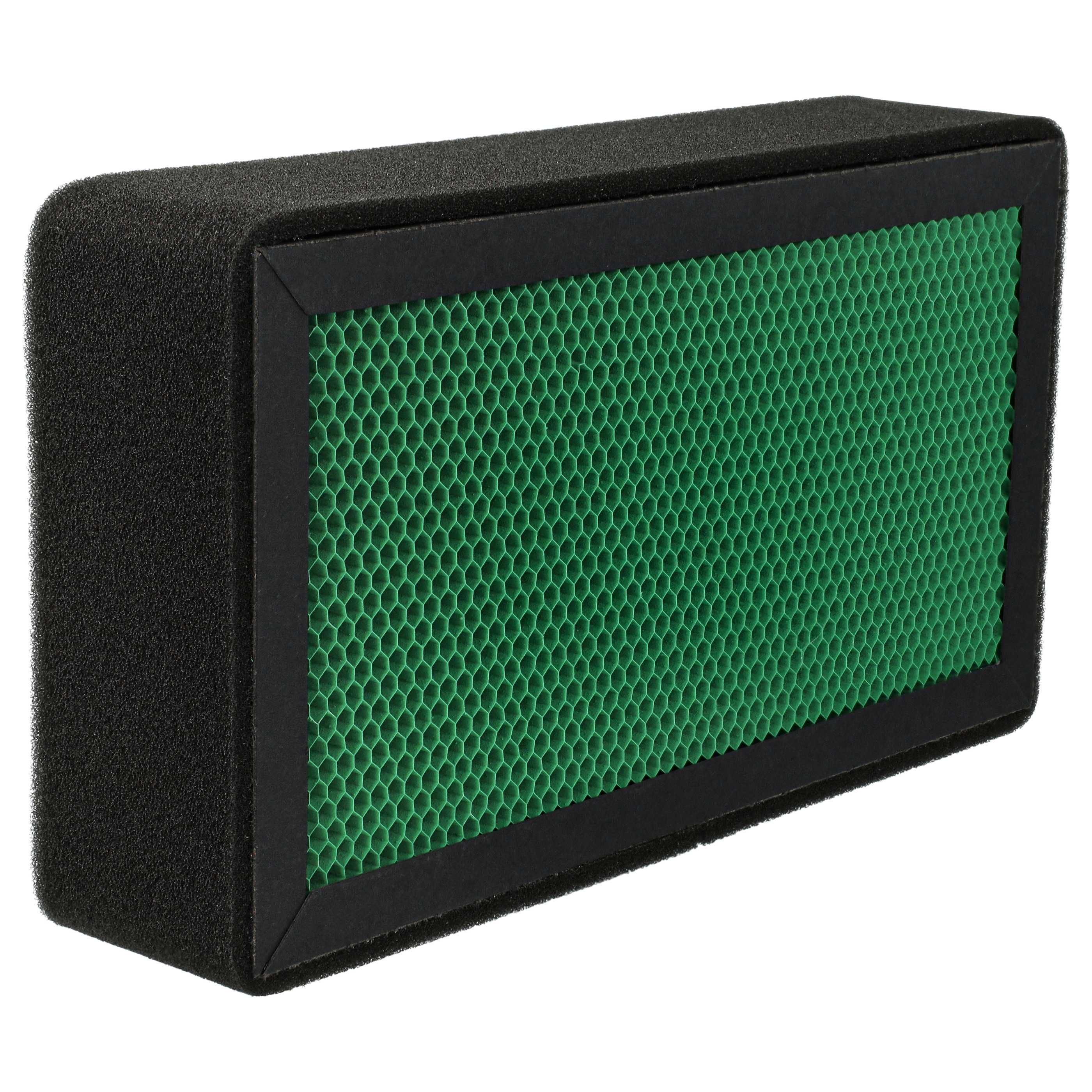 2x Filter replaces XJ2, PT94049 Air Purifier etc. - carbon fibres / plastic