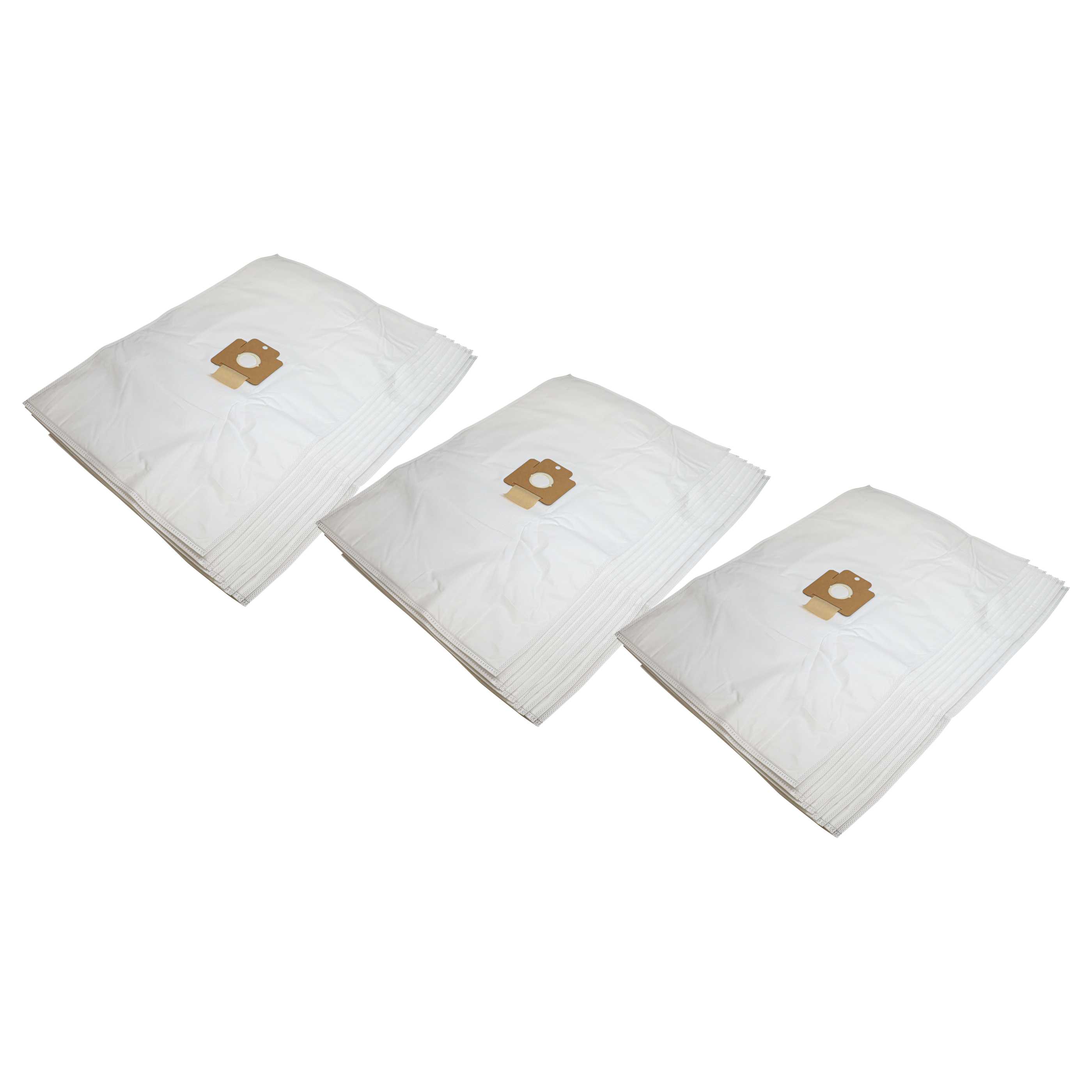 30x Sac remplace Nilfisk 107401157 pour aspirateur Nilfisk - microfibre non tissée