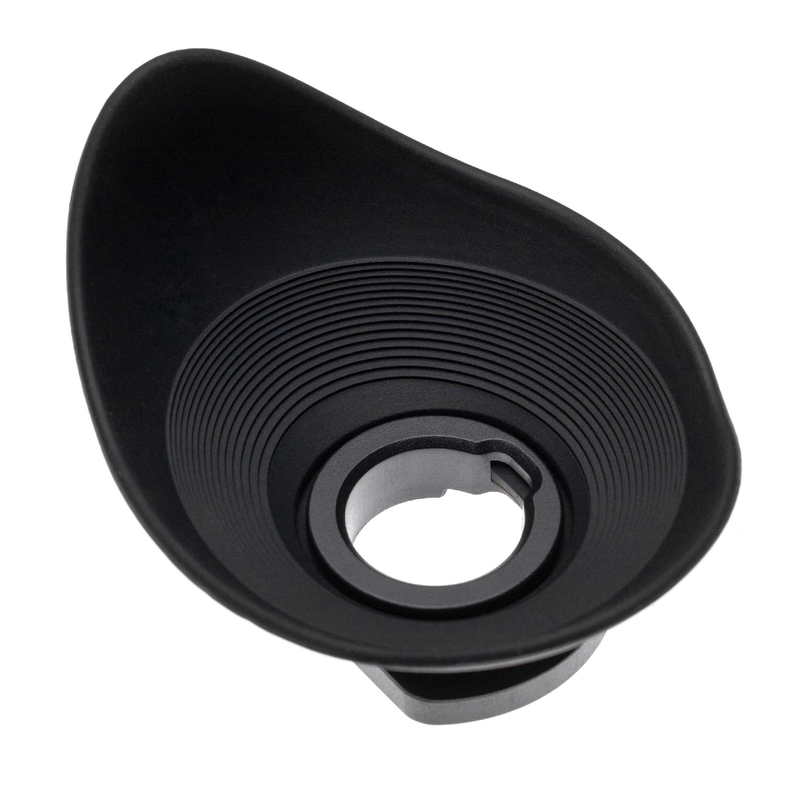 Augenmuschel Sucher als Ersatz für Fuji / Fujifilm EC-XT L, EC-XH W für Fujifilm X-T1 u.a., Kunststoff, Gummi