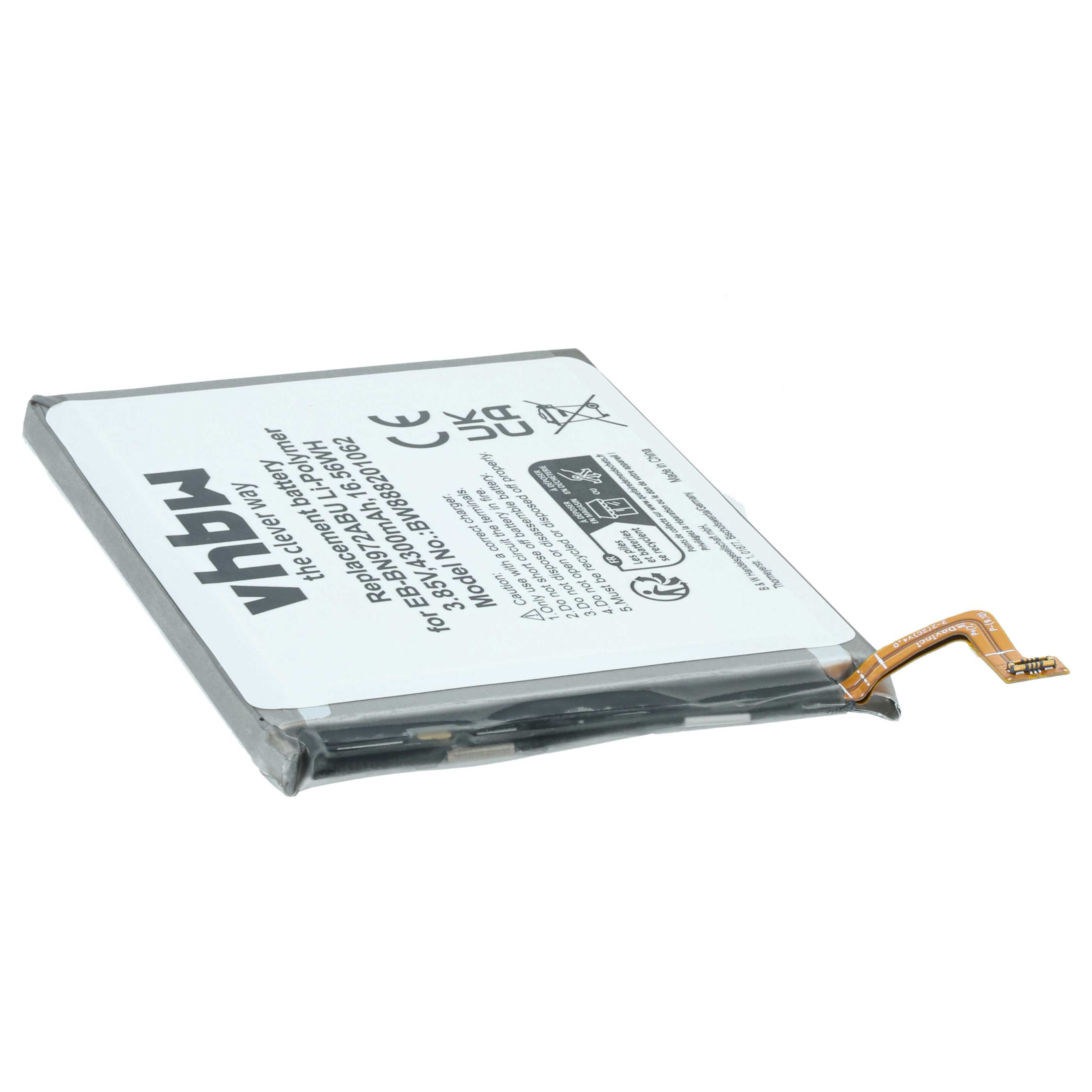 Akumulator do telefonu smartfona zamiennik Samsung EB-BN972ABU, EB-BN972ABUL - 4300 mAh 3,85 V LiPo