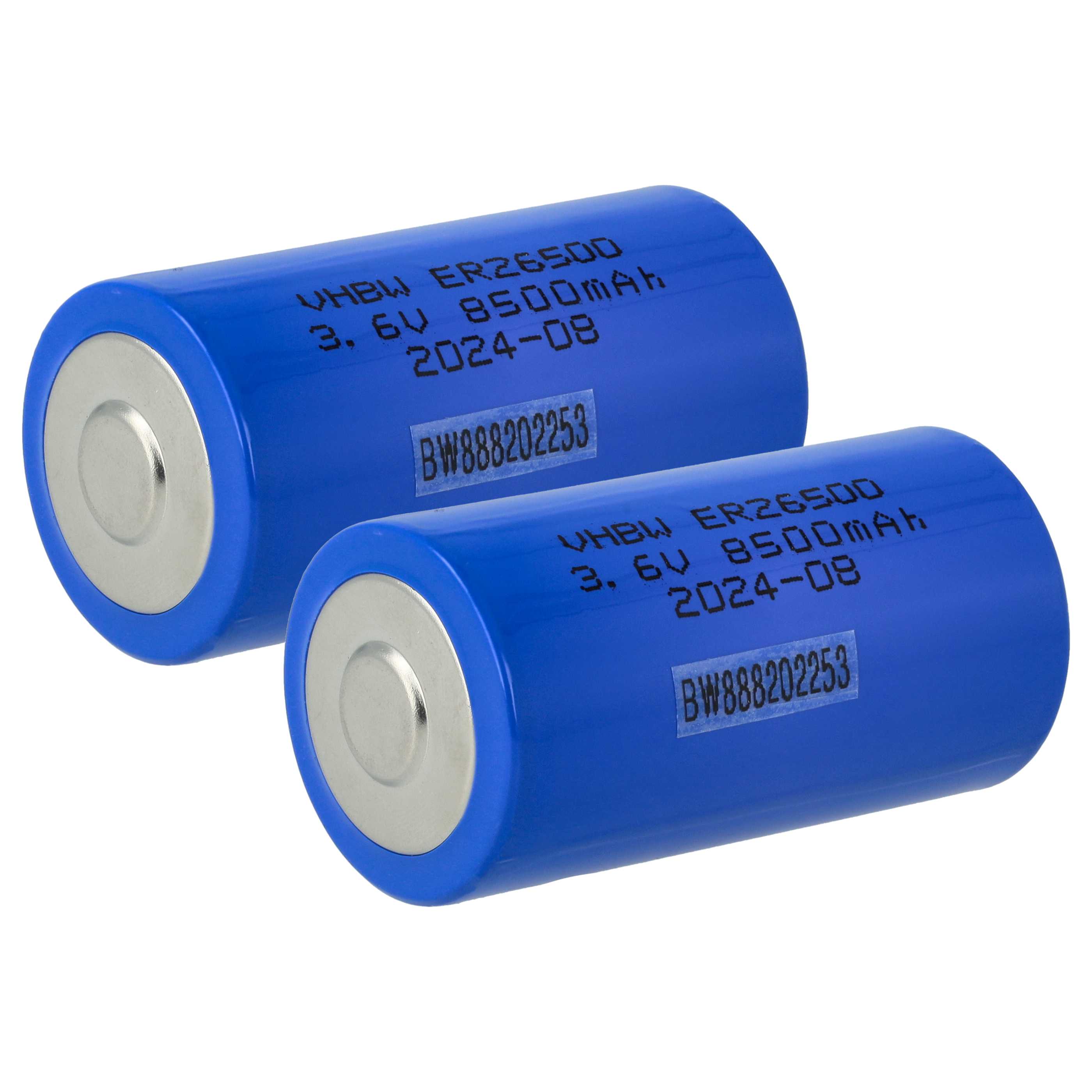 2x Bateria ER26500 (Size C) - 8500 mAh 3,6 V Li-SOCl2